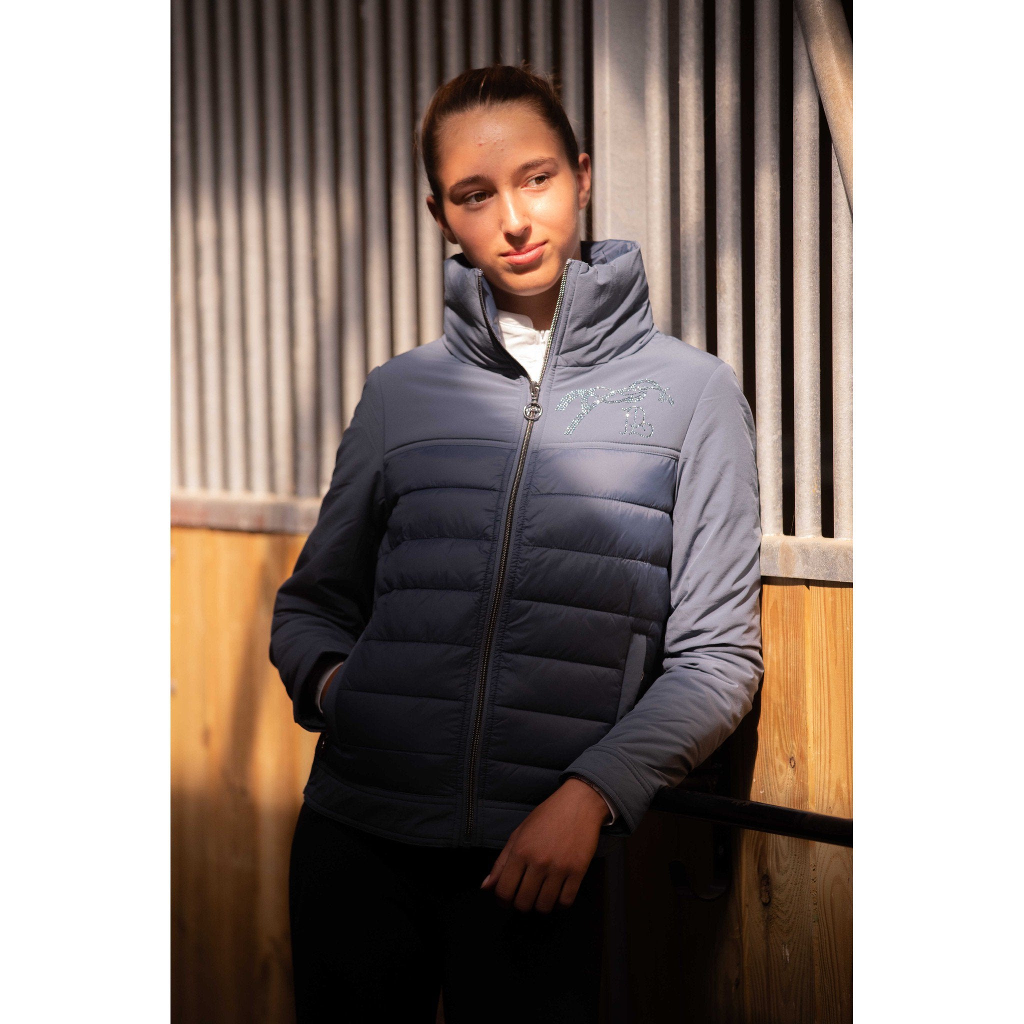 Pénélope Edelweiss Jacket - Ladies Blue / gray 978924191