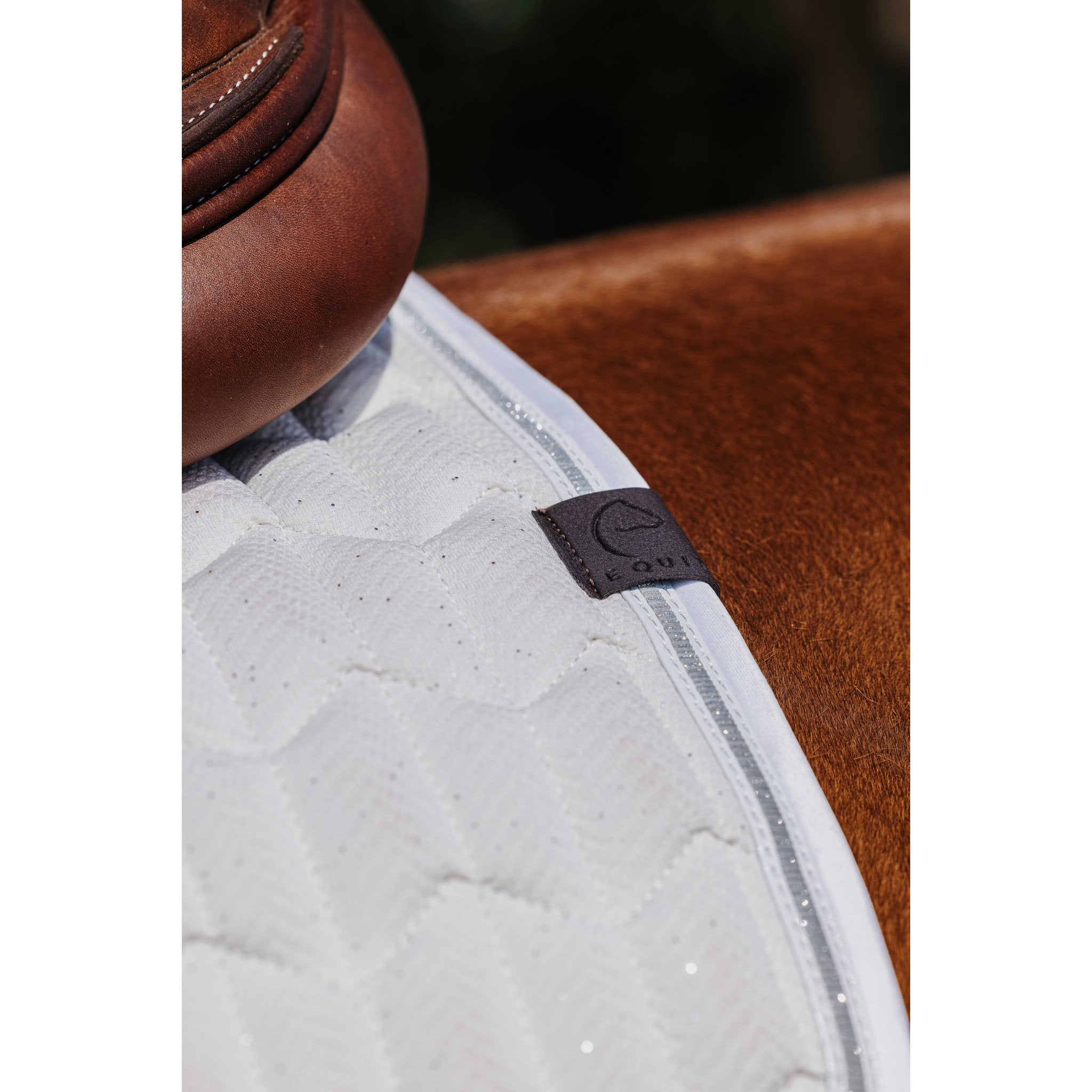 EQUITHÈME Éclat Saddle Pad - All purpose White 204008001