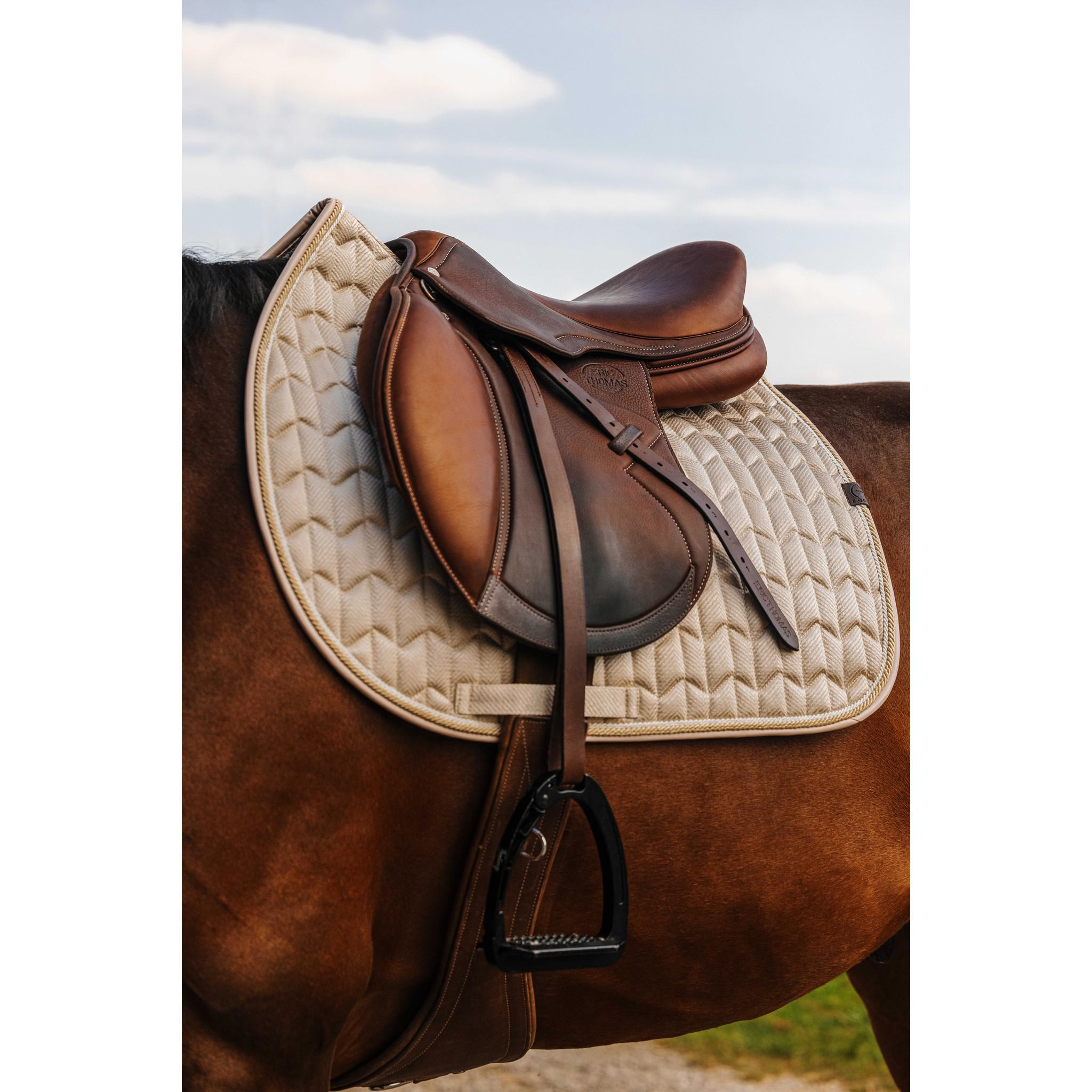 EQUITHÈME Excellence Saddle Pad - All purpose Beige 204012005