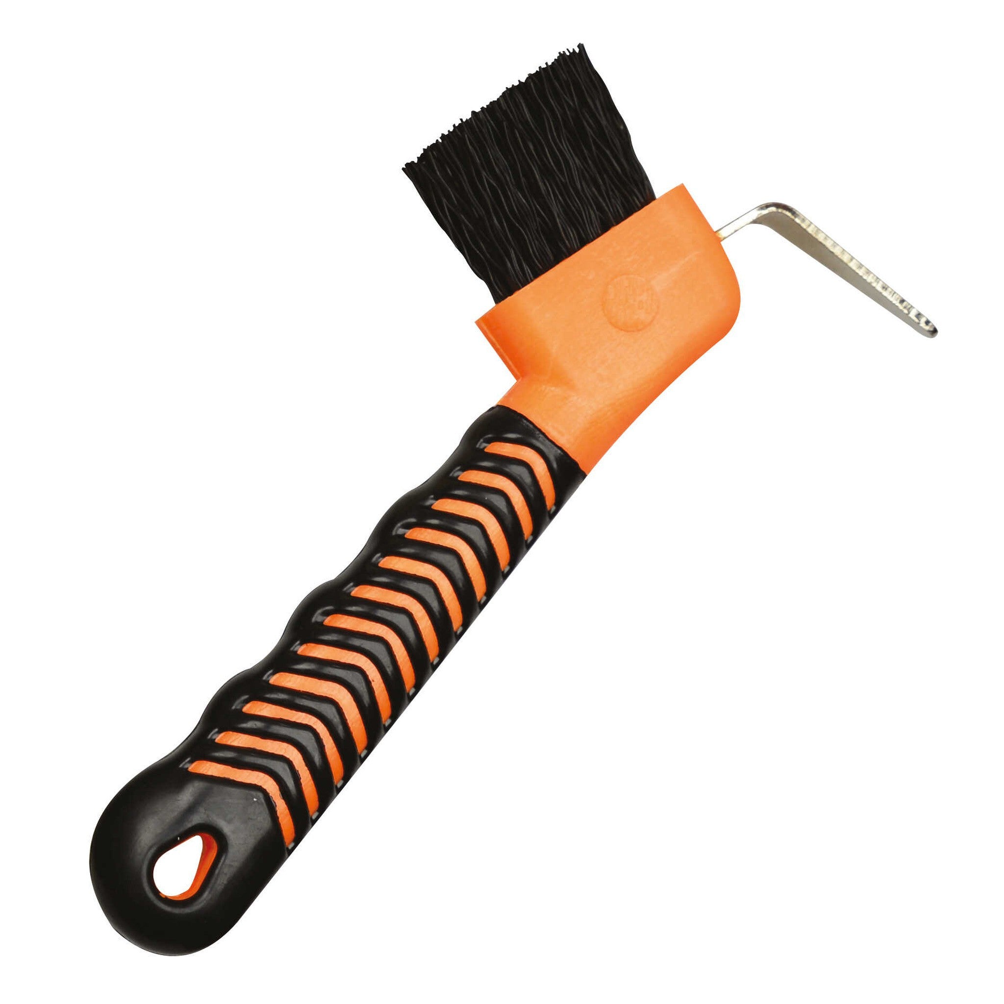 Hippo-Tonic "Soft Hand" hoof pick brush Orange 700089222