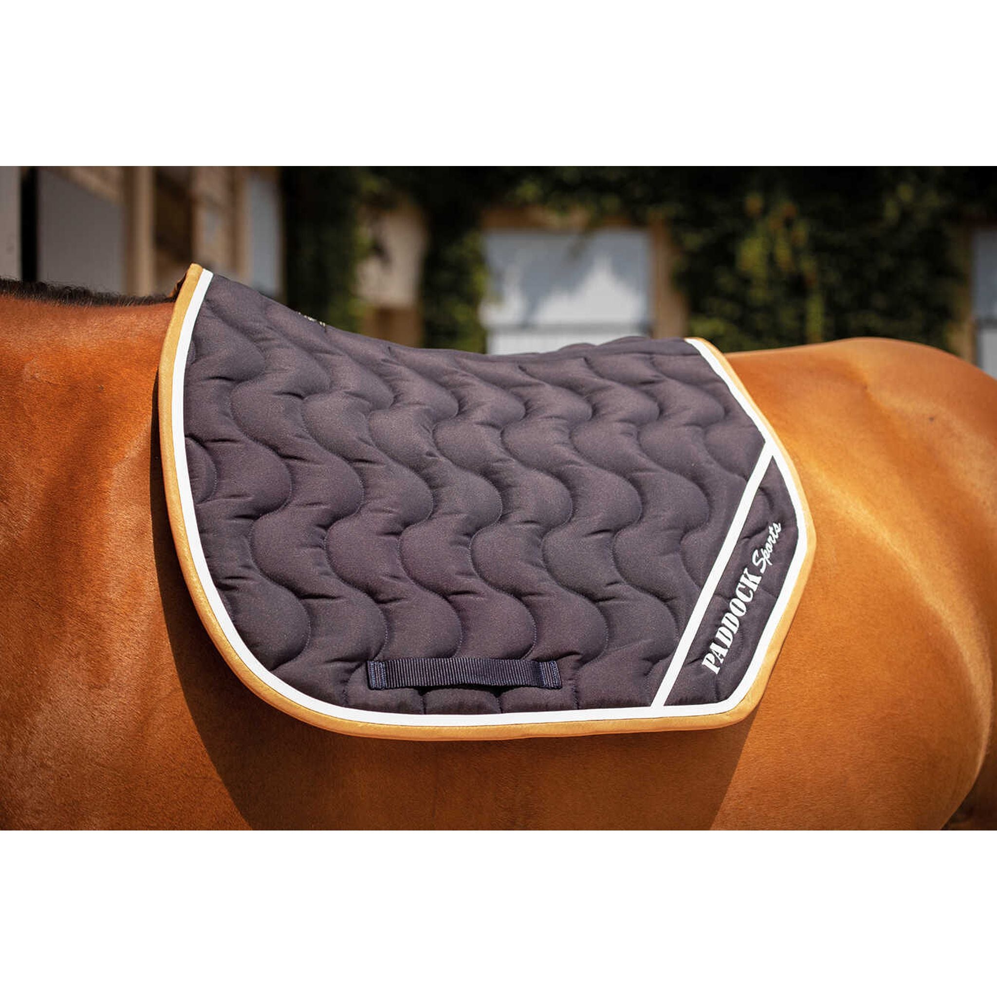 Paddock Sports Origin Sport All-Purpose Saddle Pad Navy blue - 204743007_ambi_2