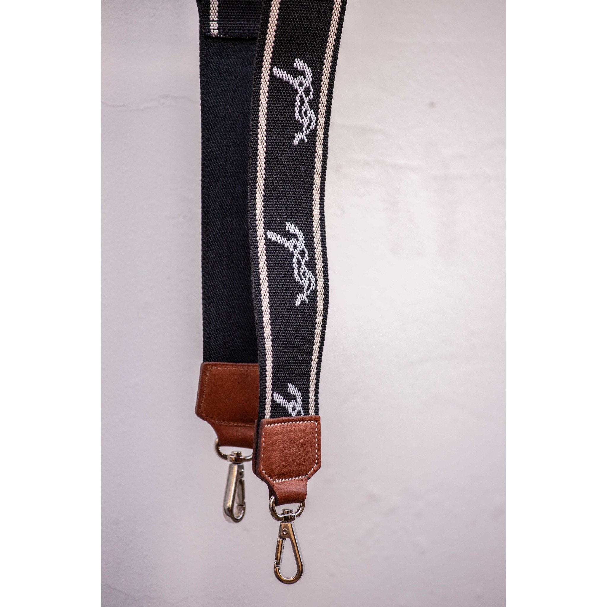 Pénélope Logo Shoulder strap Black/ecru 936015002