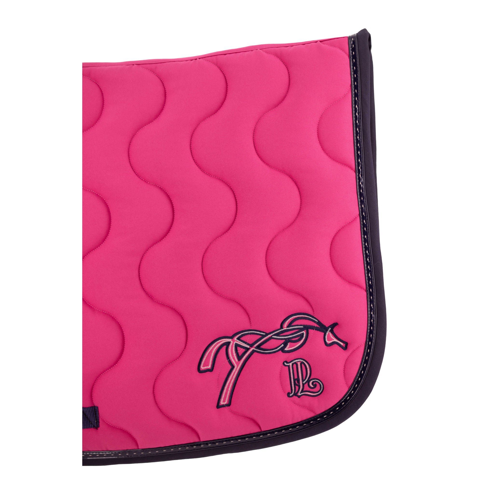 Pénélope Team Saddle Pad - All purpose Fuchsia/navy blue 204801327