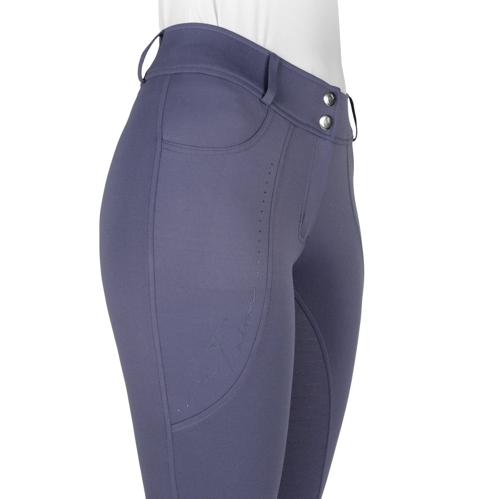 Je t’aime EQUITHÈME Elsa Breeches - Children Blue/grey 979842636