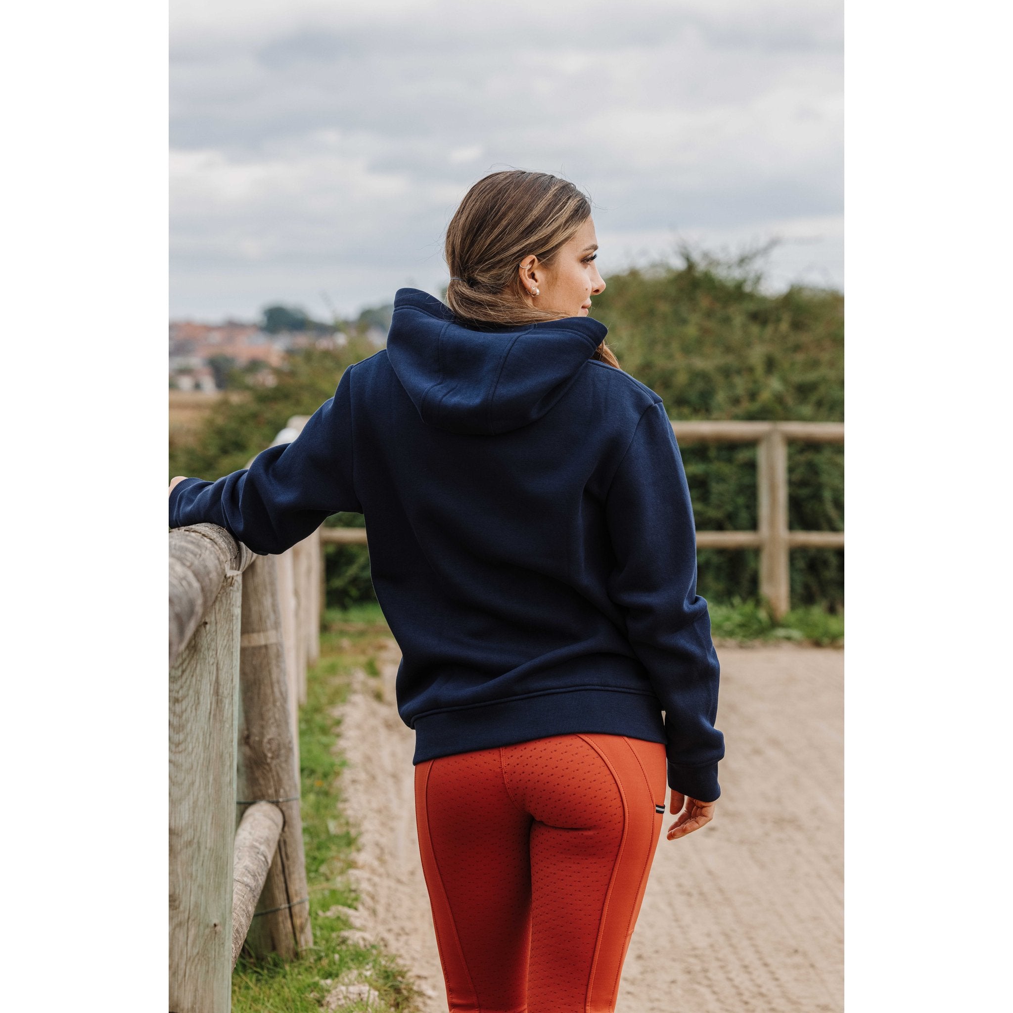 EQUITHÈME Originals Gabriel Sweatshirt - Adult - Navy blue - 963218072_ambi_3