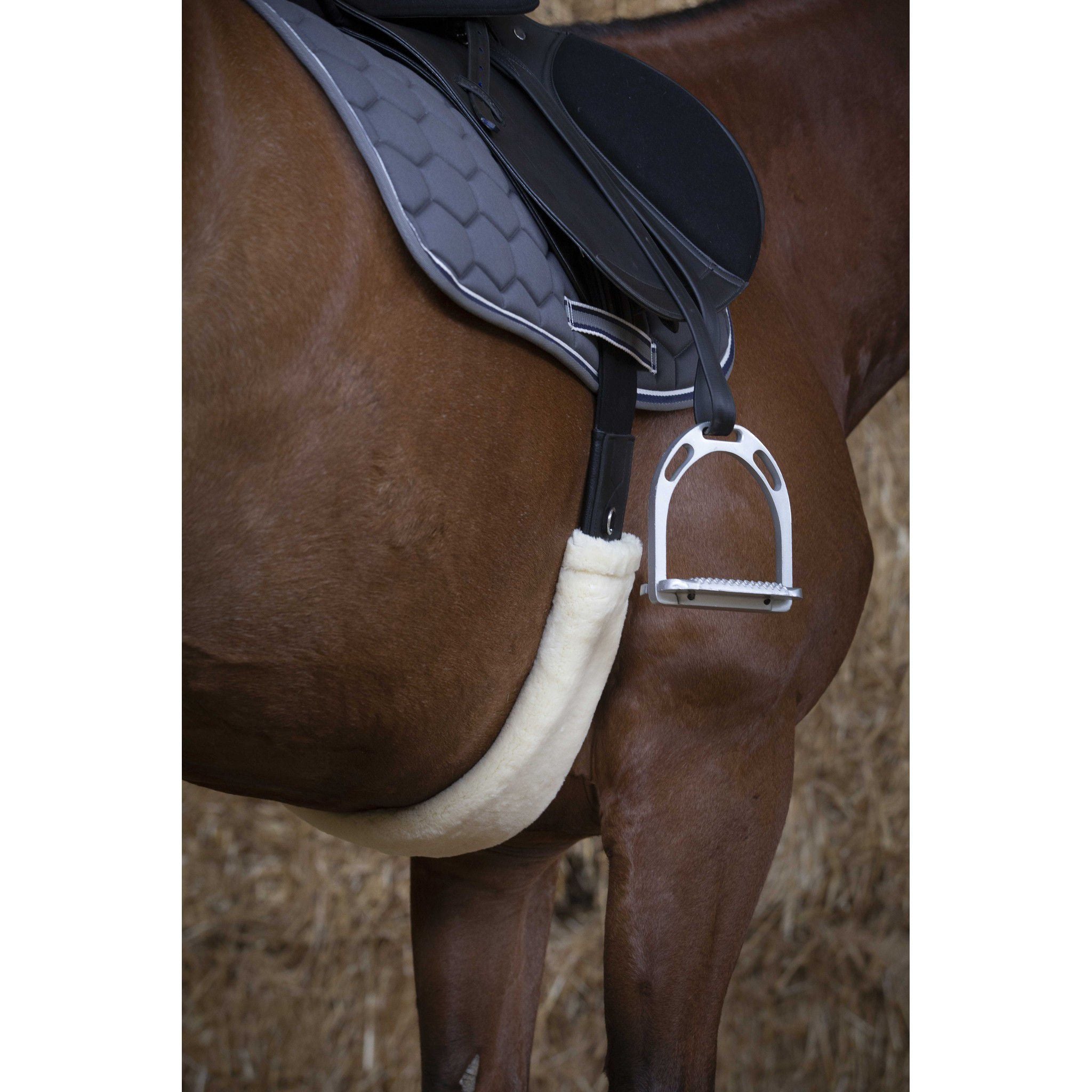 EQUITHÈME Teddy girth sleeve Ecru 207502301