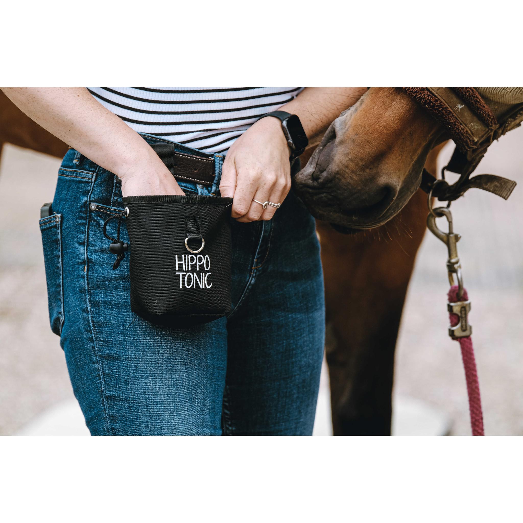 Hippo-Tonic Treat Pouch small model Black 705000002