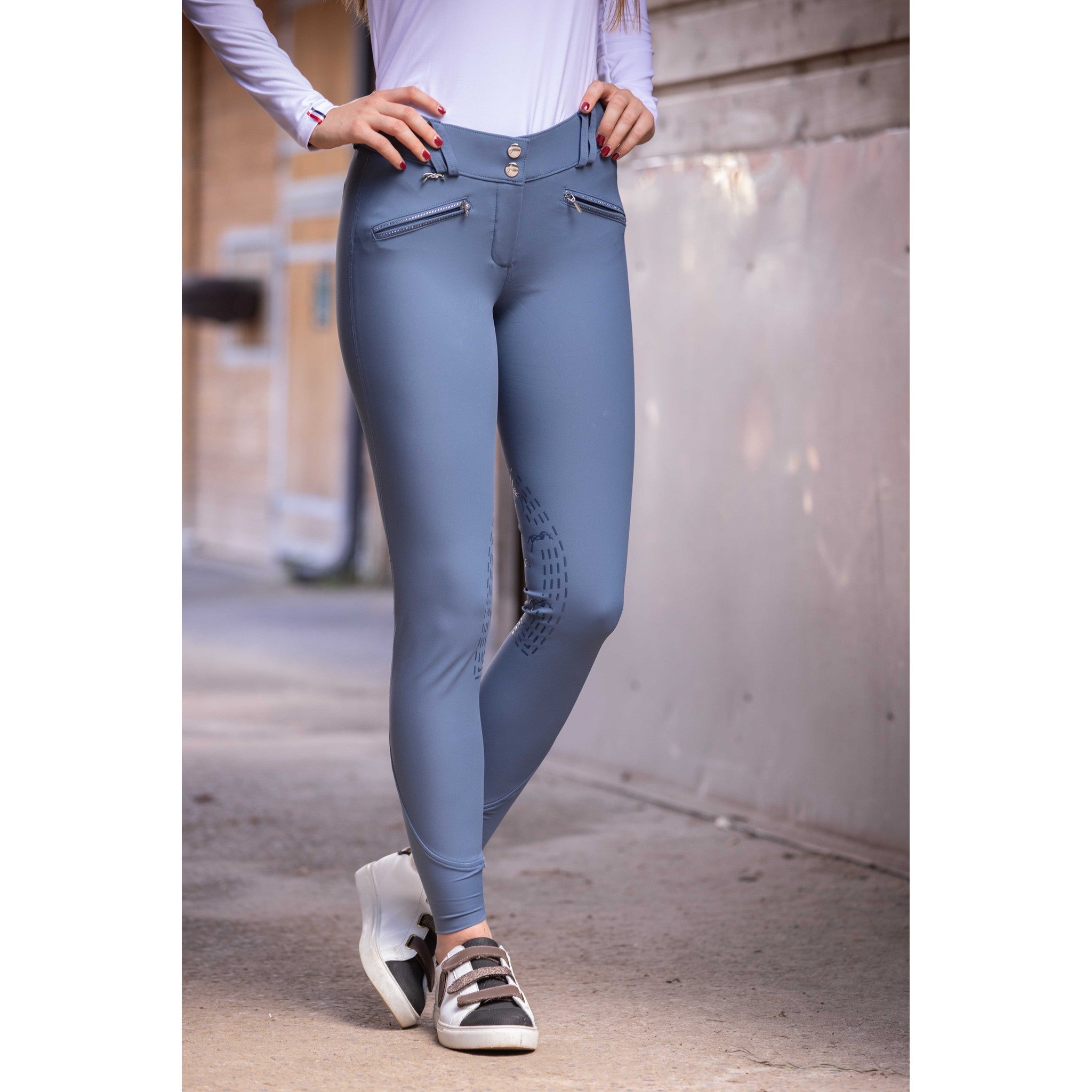 Penelope Rocky Stone Riding Pants - Women's Blue - 979997034_ambi_1