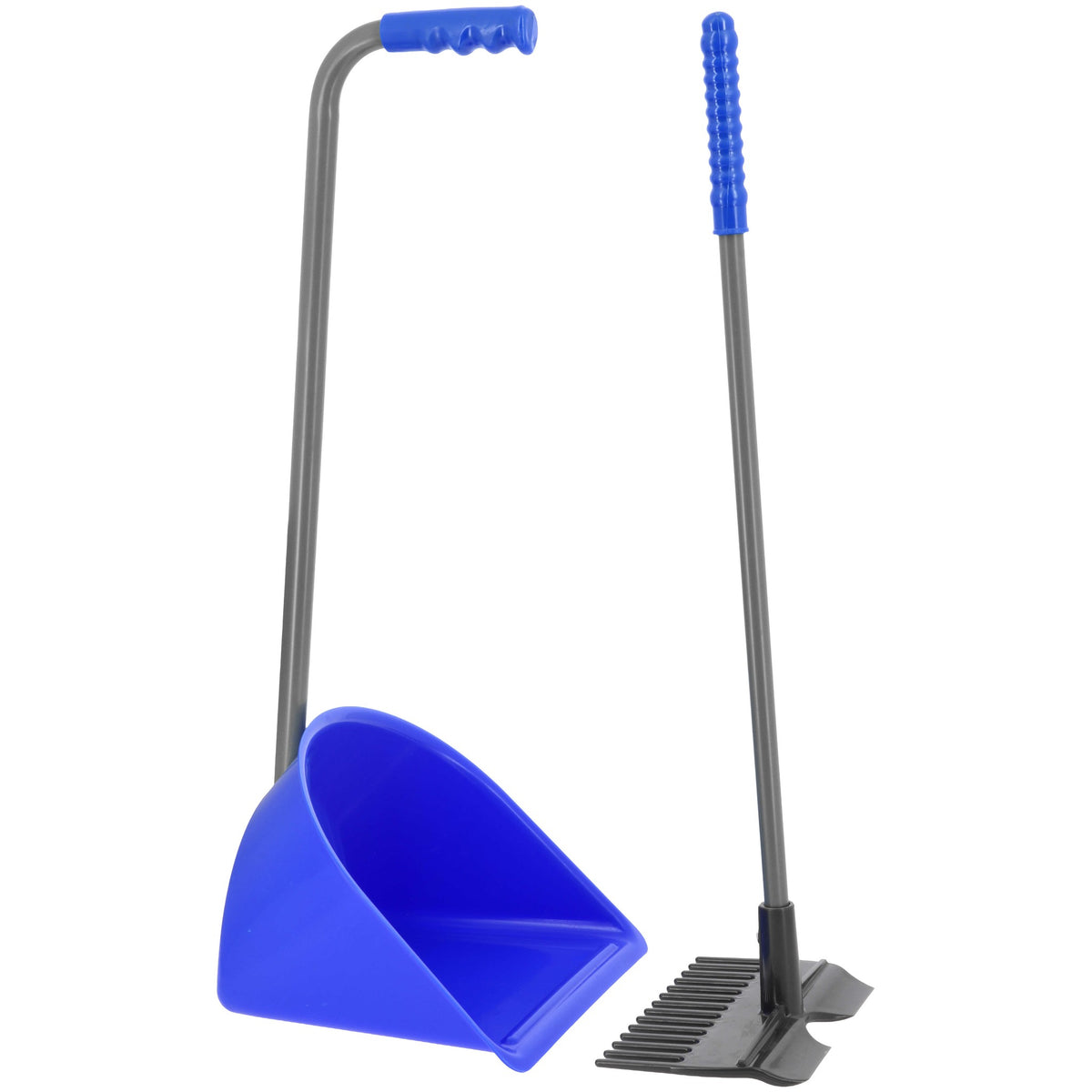 Hippo-Tonic Manure Fork and Rake - Kids - Blue - 704142107_packshot_1