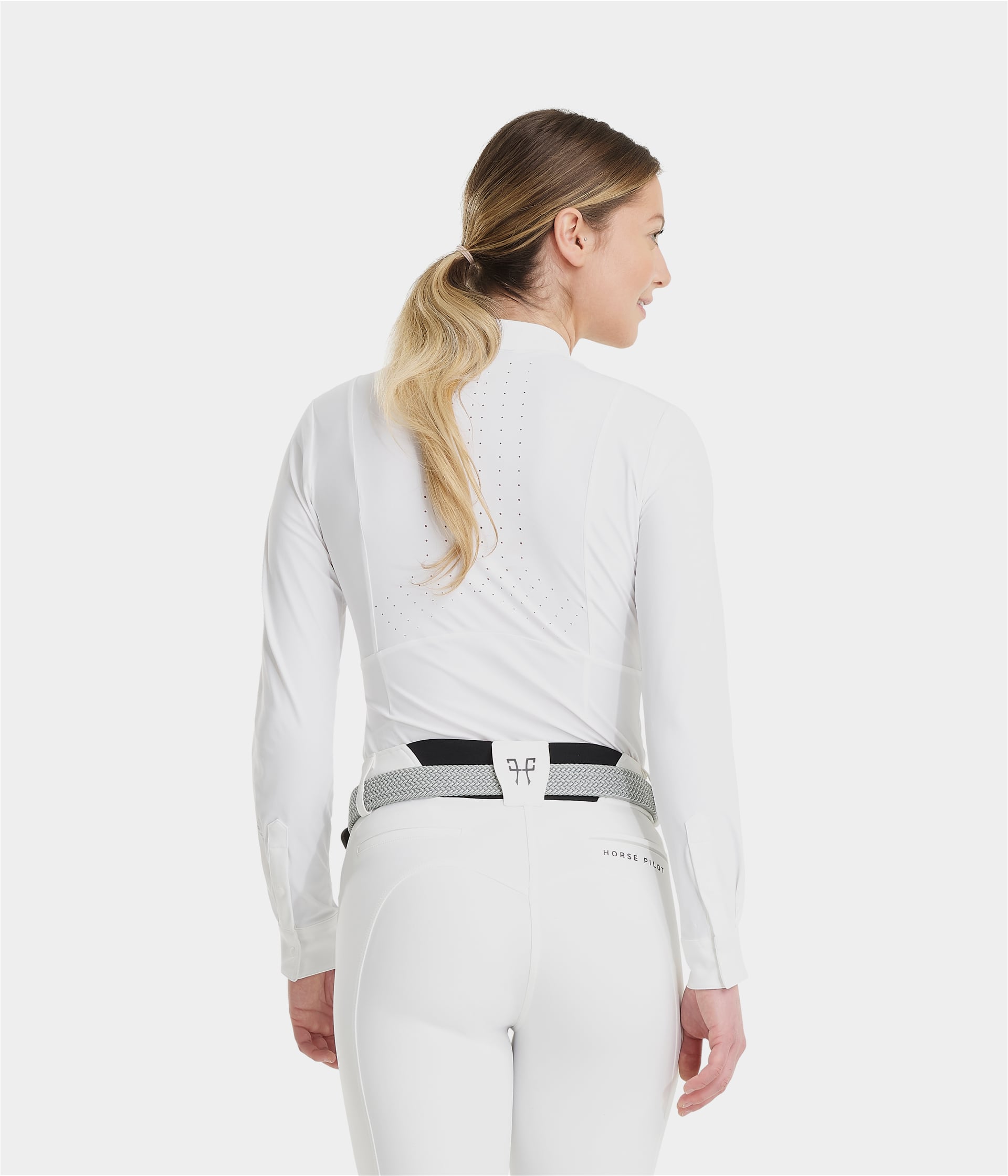 Horse Pilot Aerolight Shirt LS Women - White
