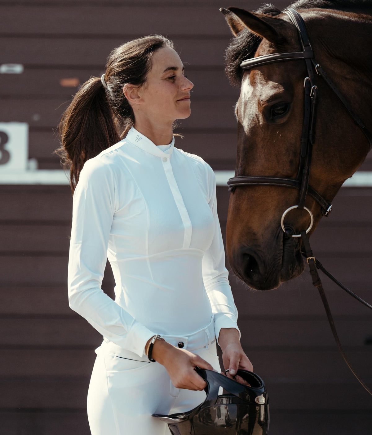 Horse Pilot Aerolight Shirt LS Women - White