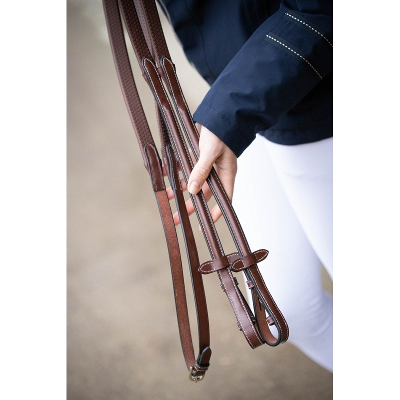 Pénélope Rubber Reins Havana