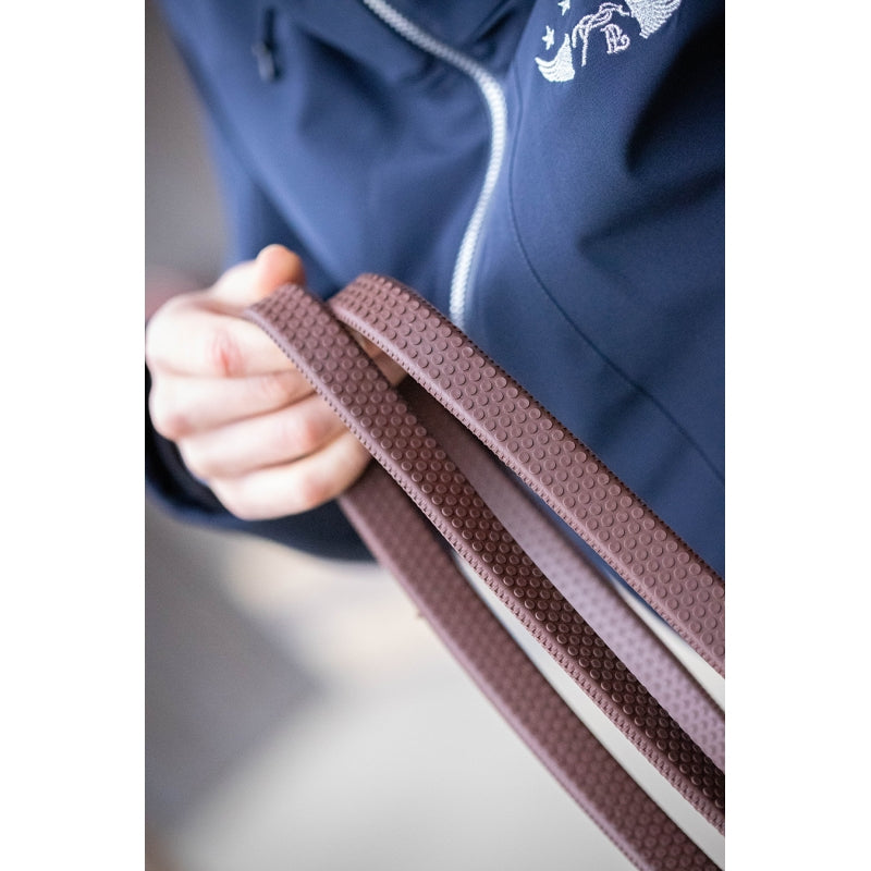 Pénélope Rubber Reins Havana