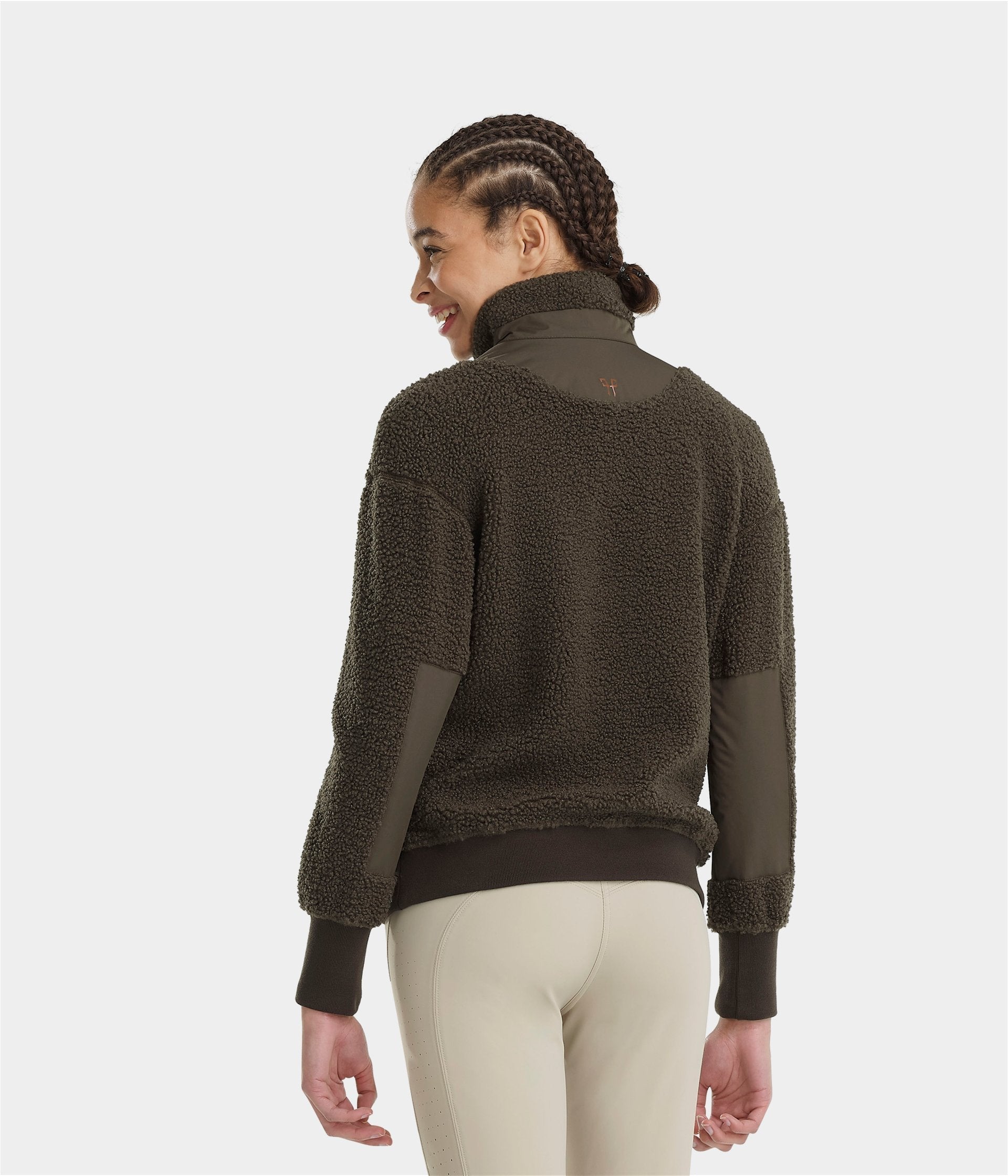 HORSE PILOT Sherpa Jacket Women - Terracotta