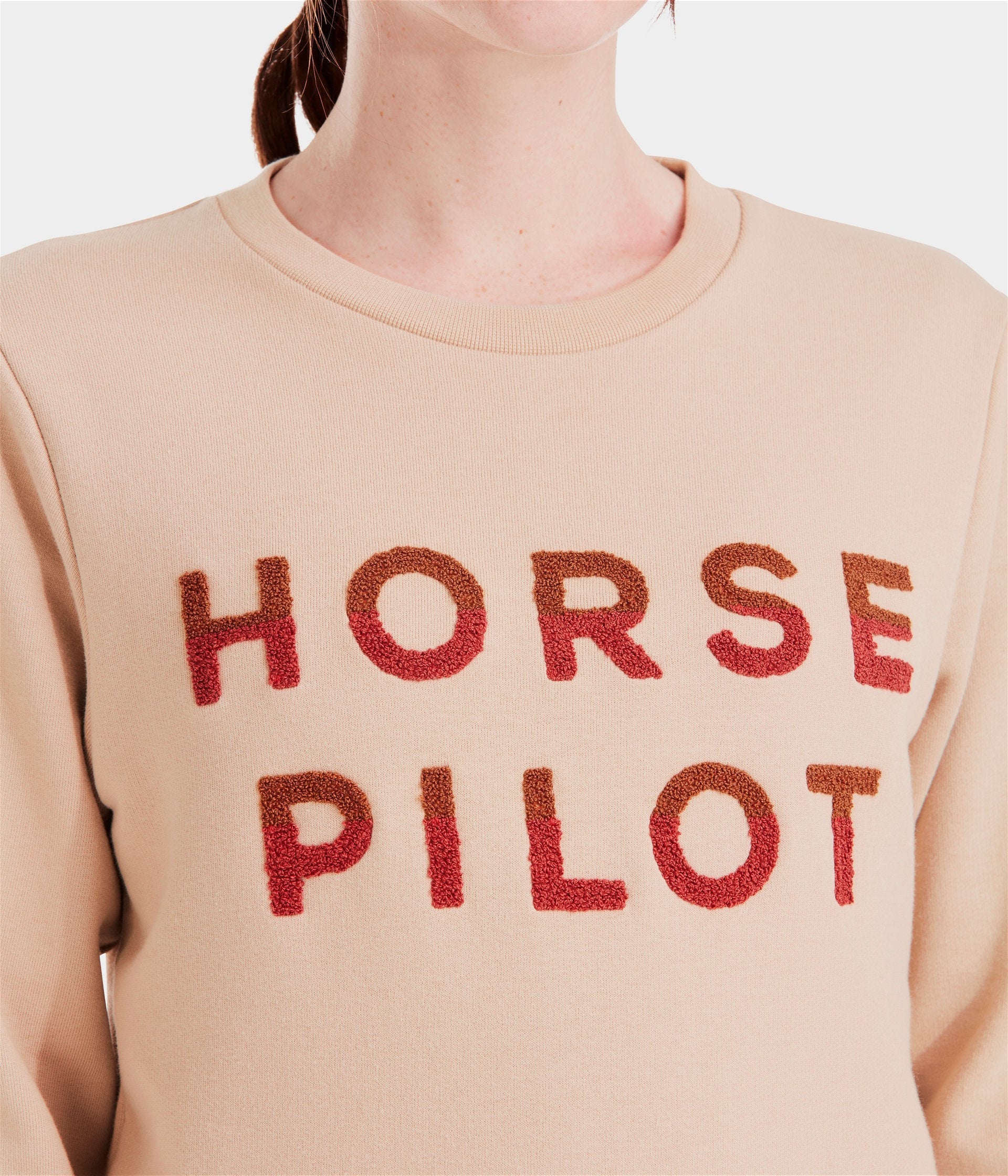 HORSE PILOT Team Sweatshirt Women - Smooth Green