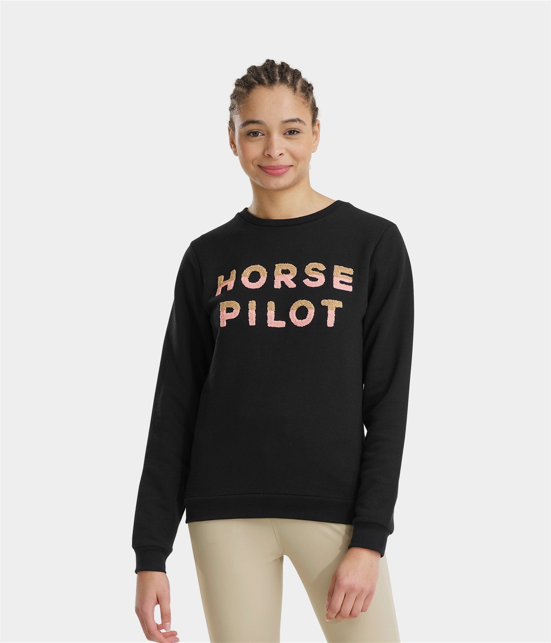 HORSE PILOT Team Sweatshirt Women - Smooth Green