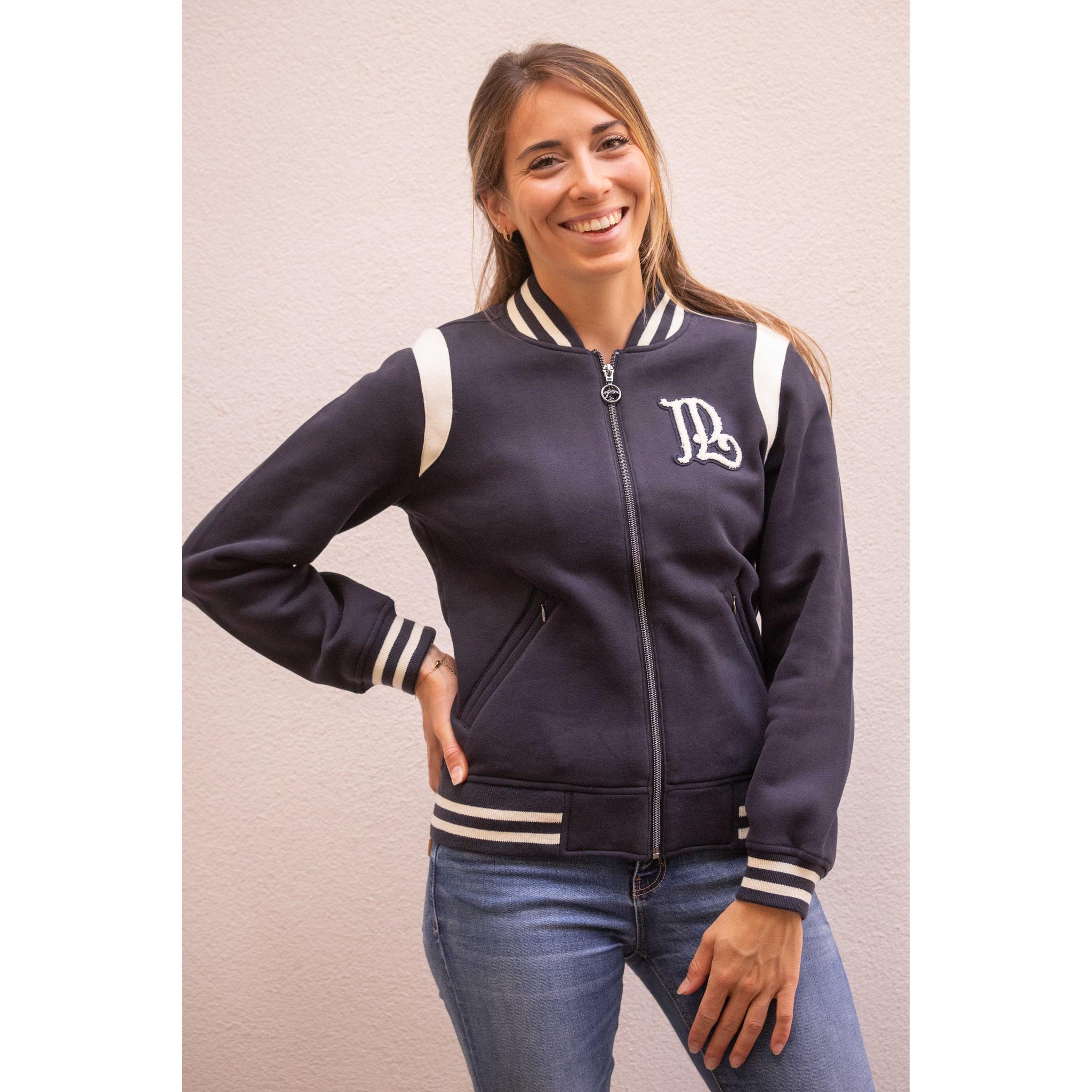 Penelope University Sweatshirt - Women's Navy/white - 963335751_ambi_2