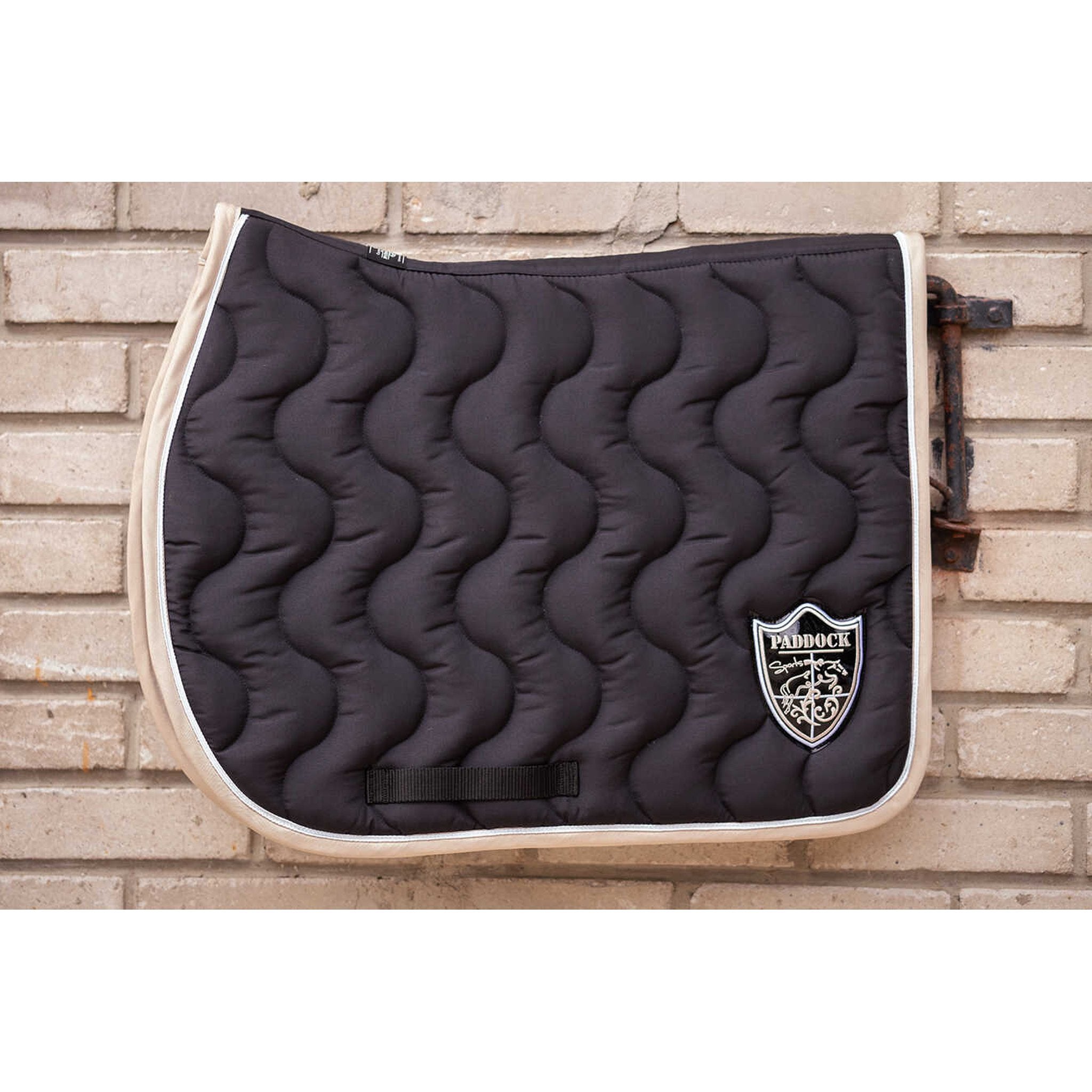 Paddock Sports Origin Saddle Pad with Crest - All-Purpose Black - 204742002_ambi_9
