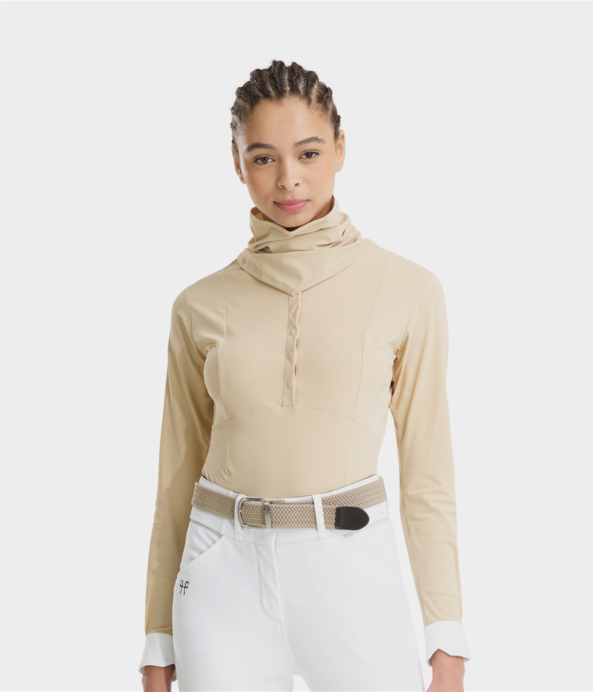 HORSE PILOT Aero Face Scarf - White