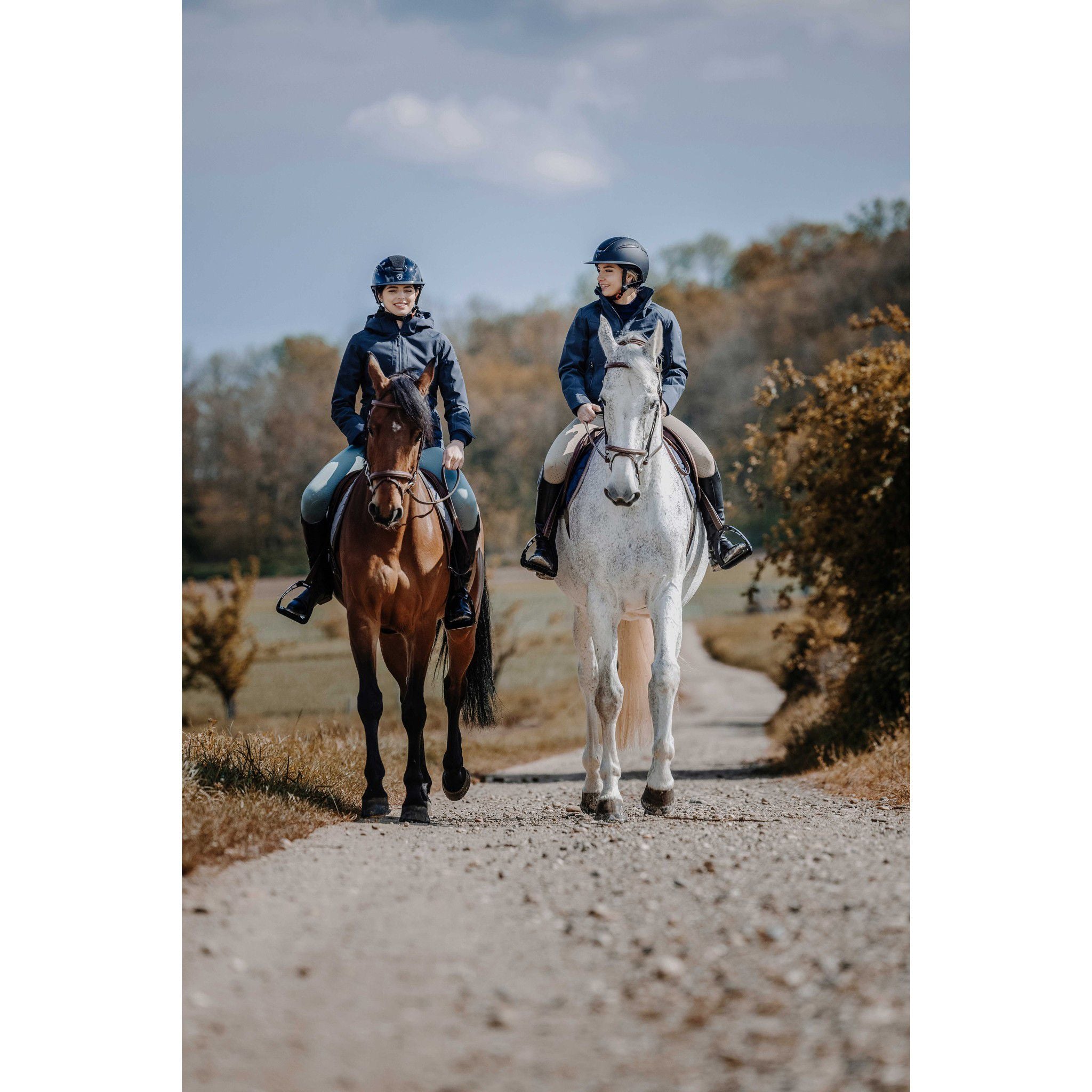 EQUITHÈME Maguy Parka - Ladies Navy blue 978722072