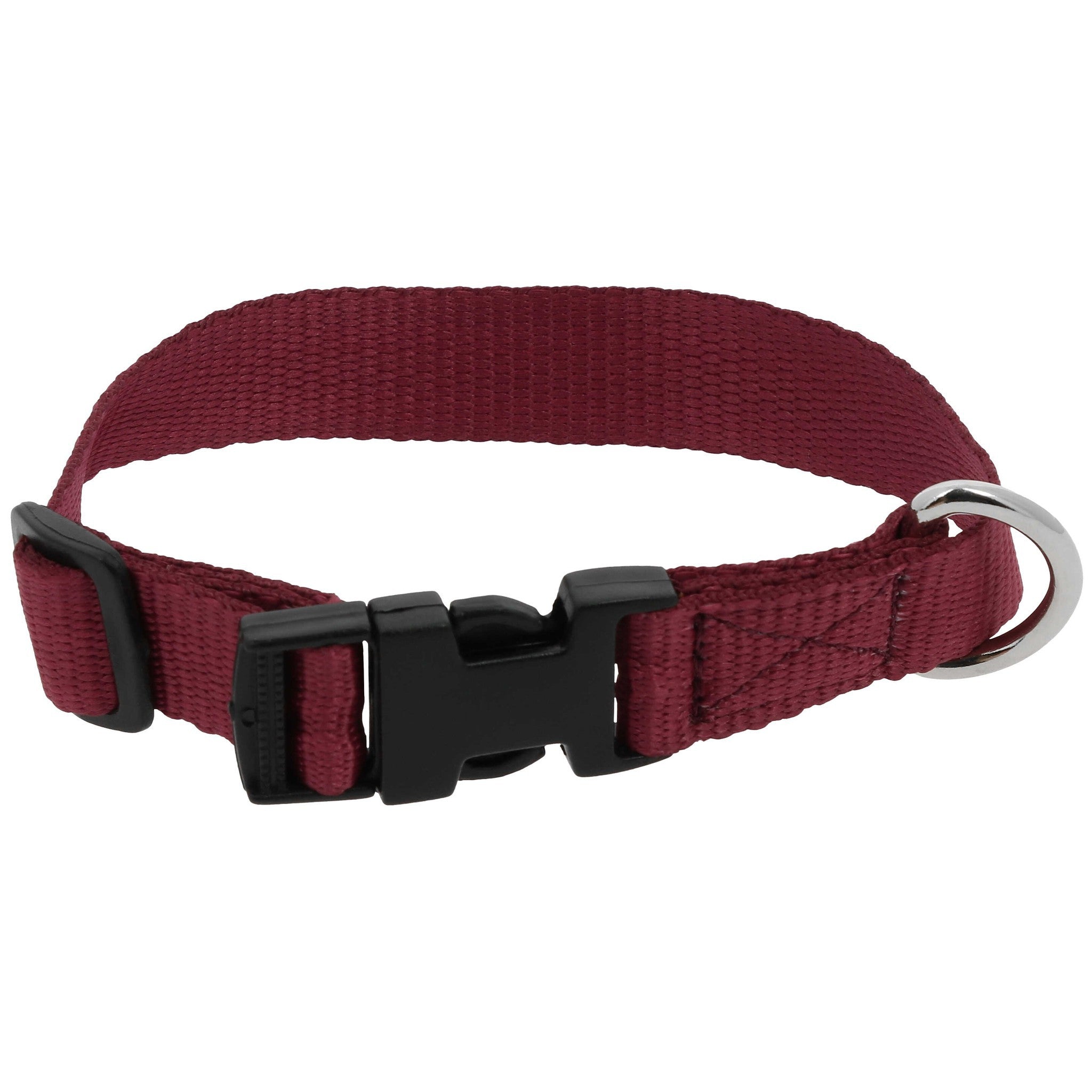 Riding World Pat Dog collar Burgundy 409058930