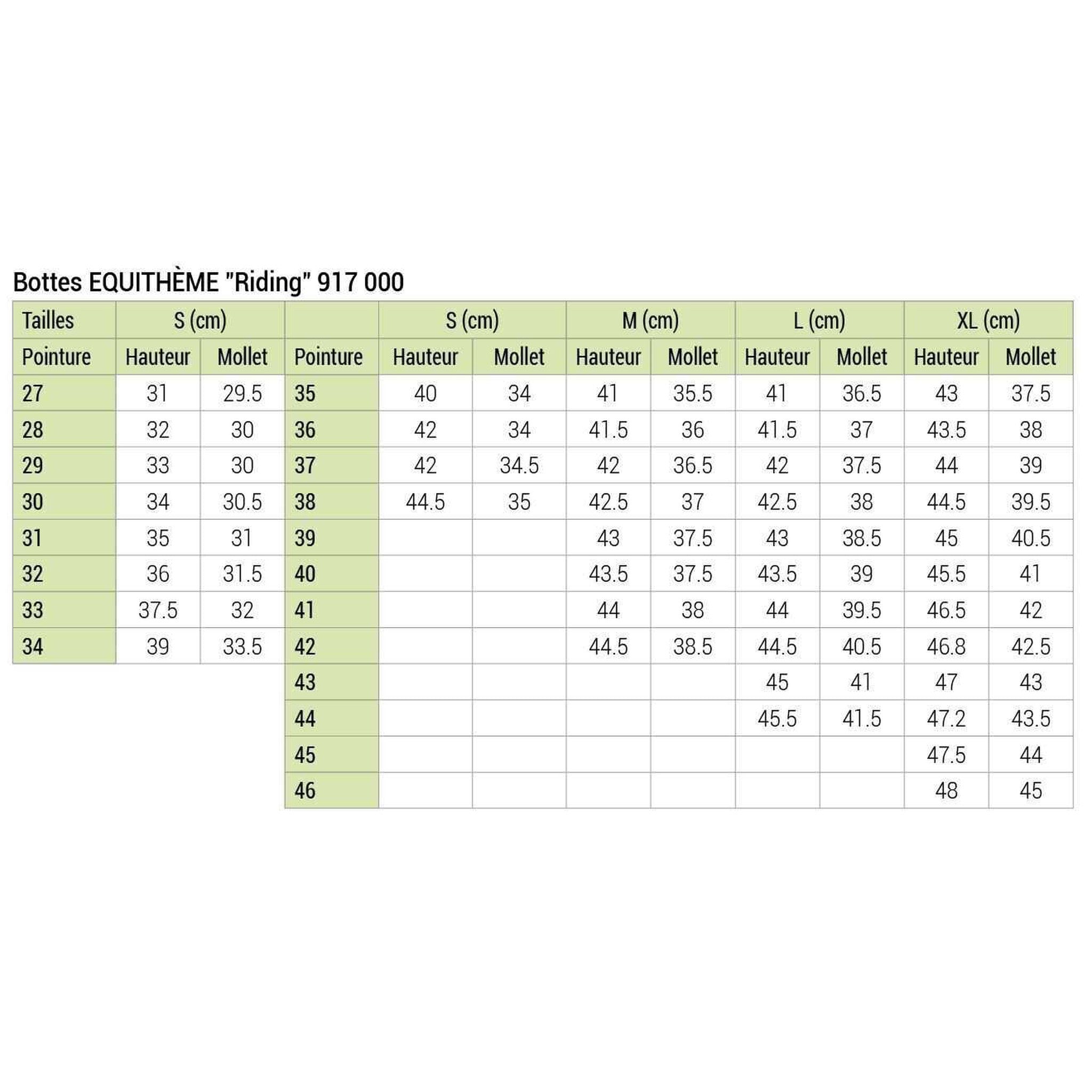 EQUITHÈME Riding boots Black 917000138