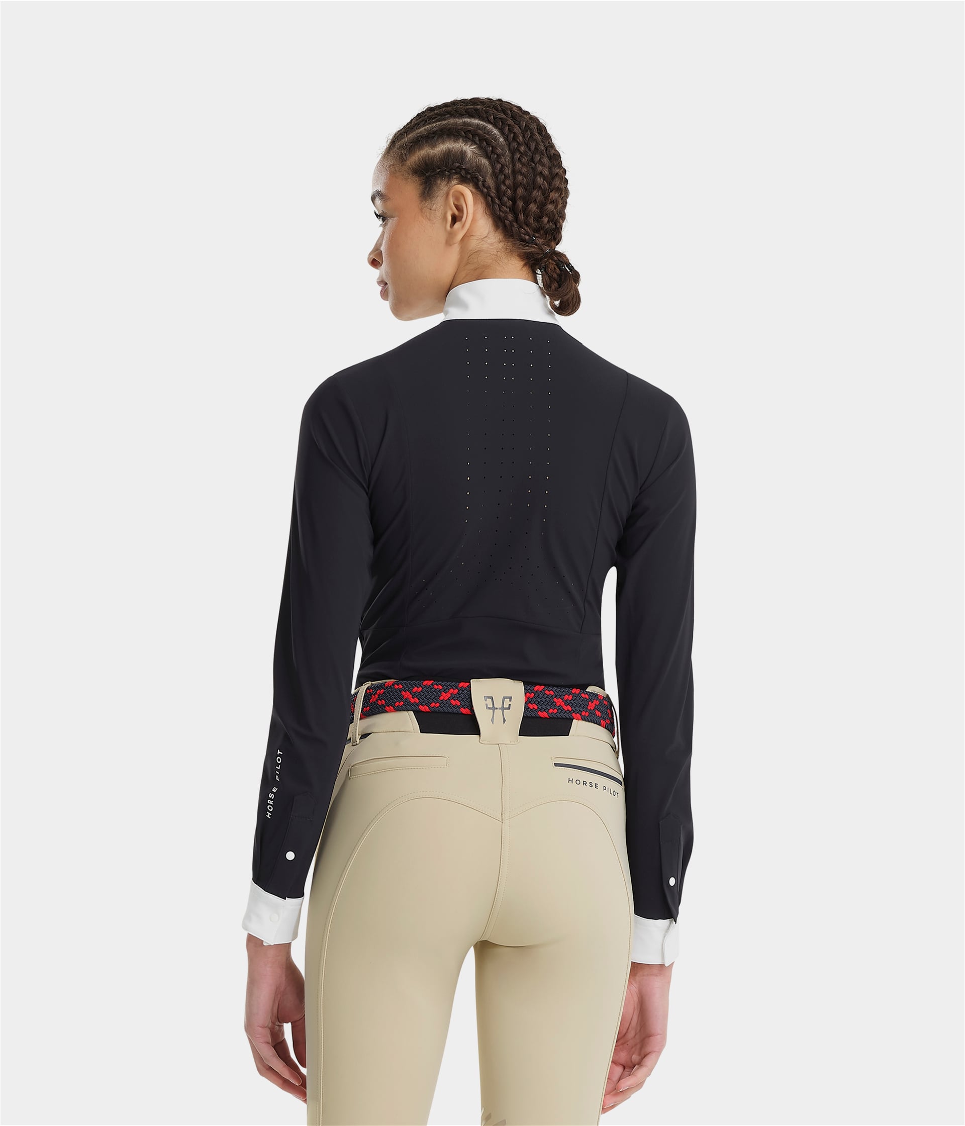 HORSE PILOT Monica Shirt LS Women - Black