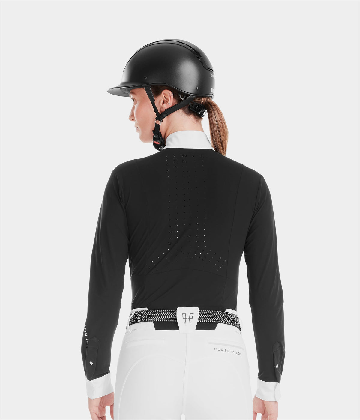 Horse Pilot Monica Shirt LS Women - Black