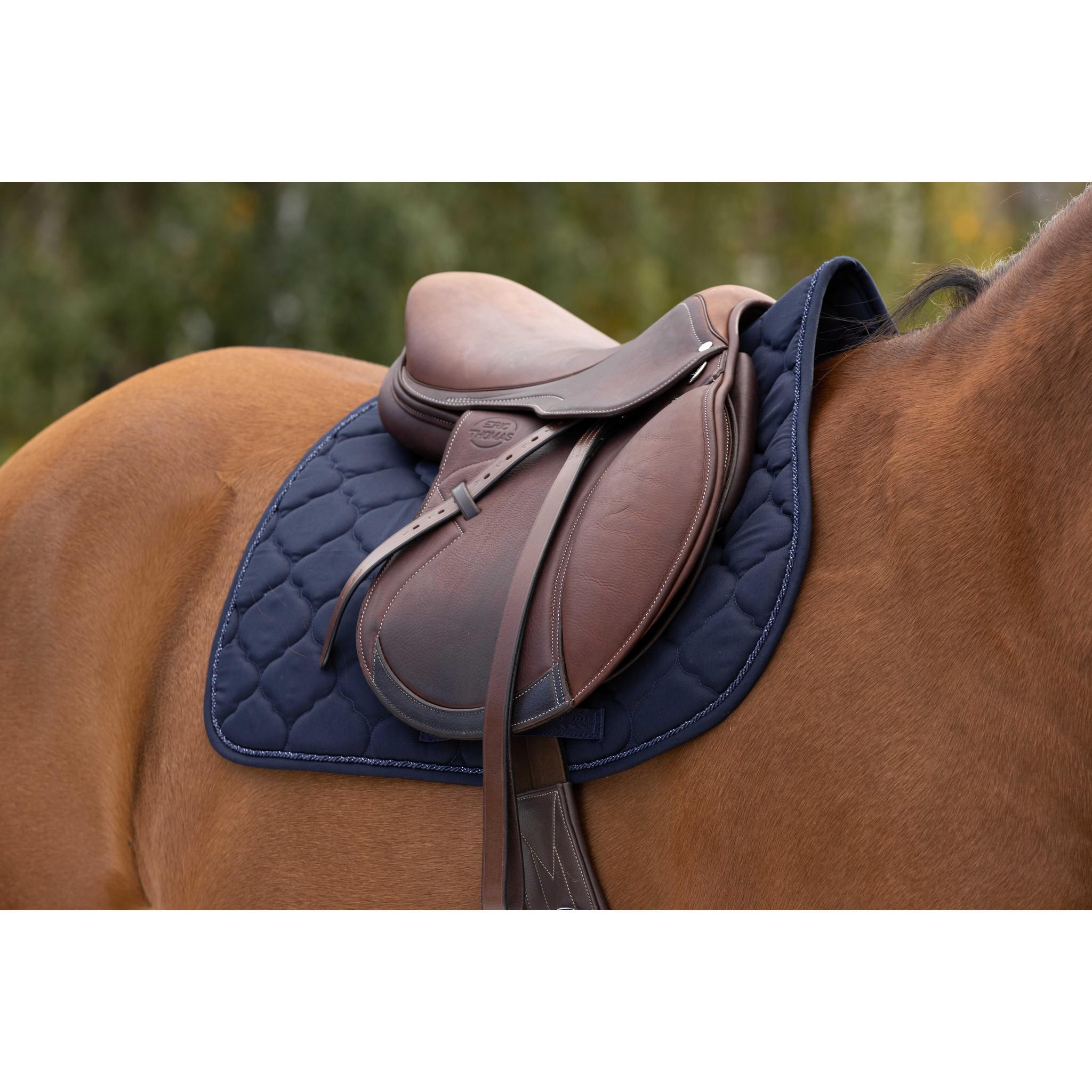 Riding World Rope Saddle pad - All purpose Navy blue 204535007