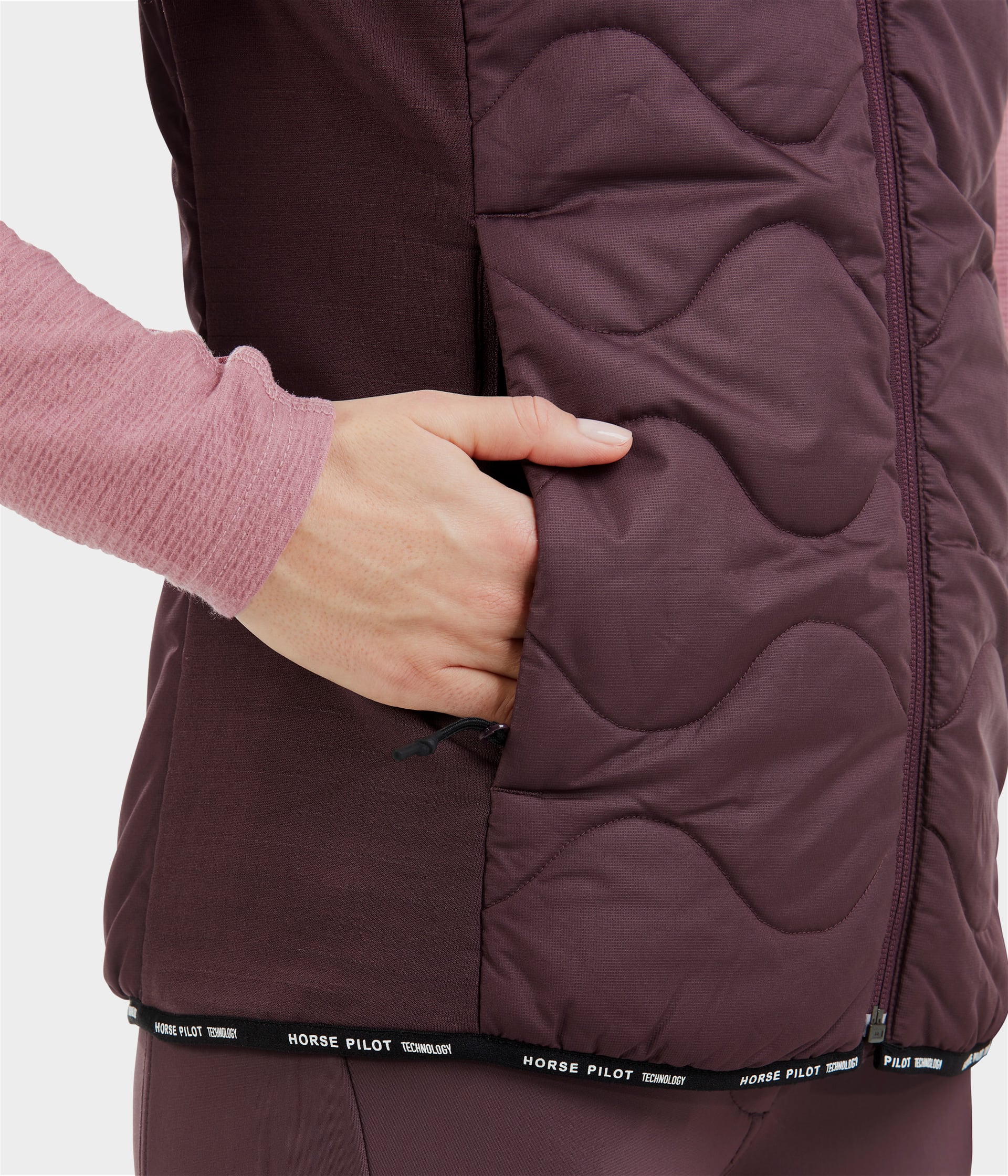 Horse Pilot Rider Vest Women - Winetasting