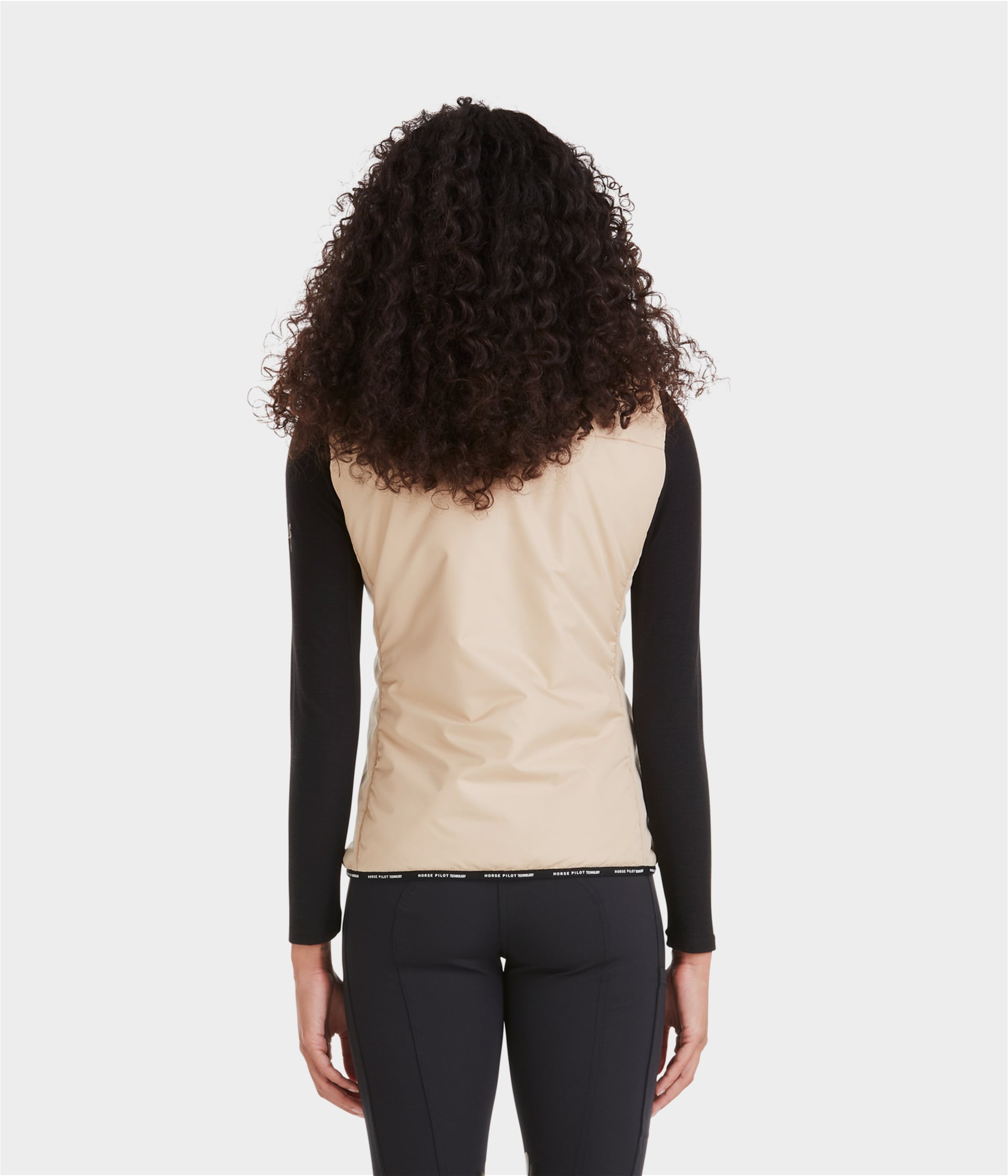 Horse Pilot Rider Vest Women - Latte
