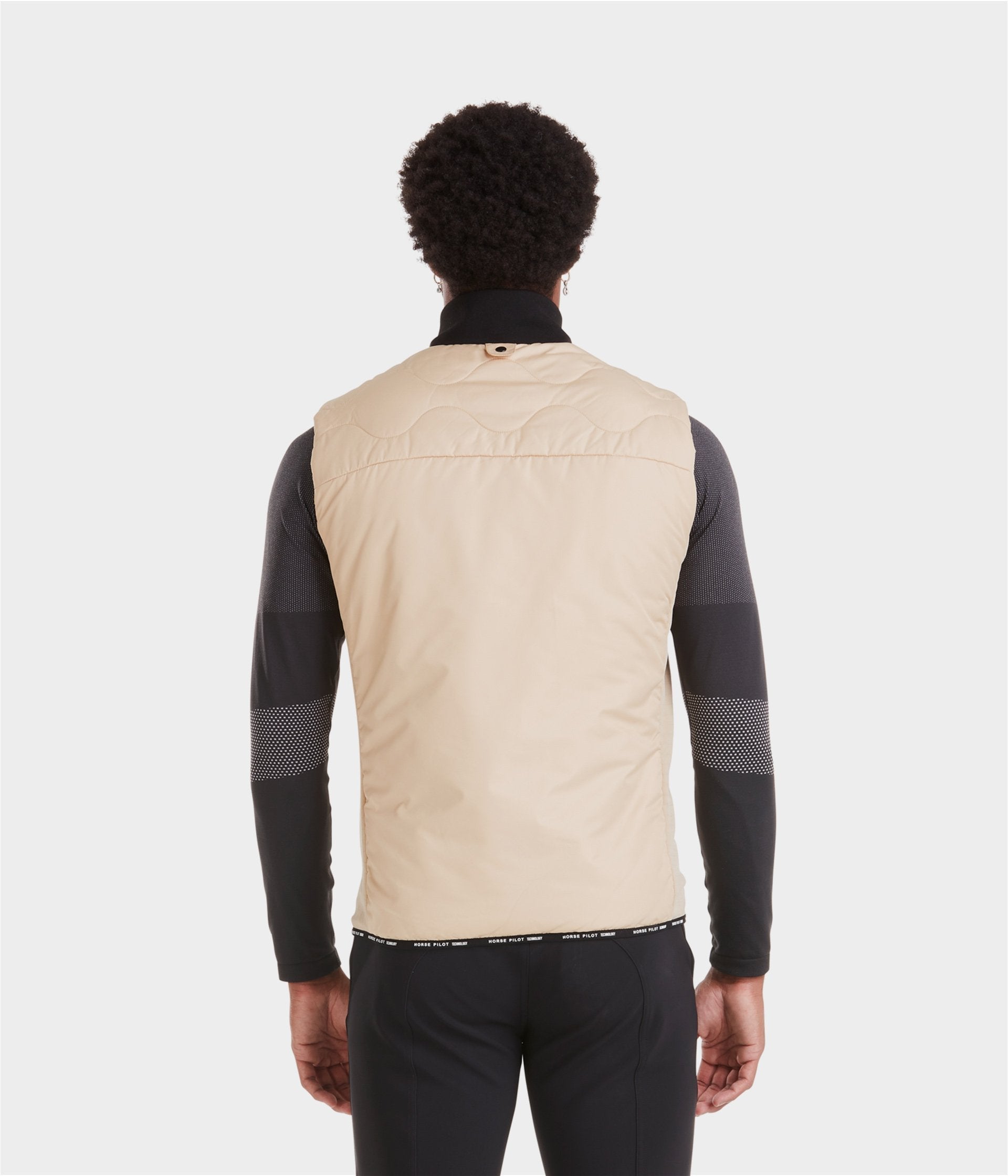 HORSE PILOT Rider Vest Men - Latte
