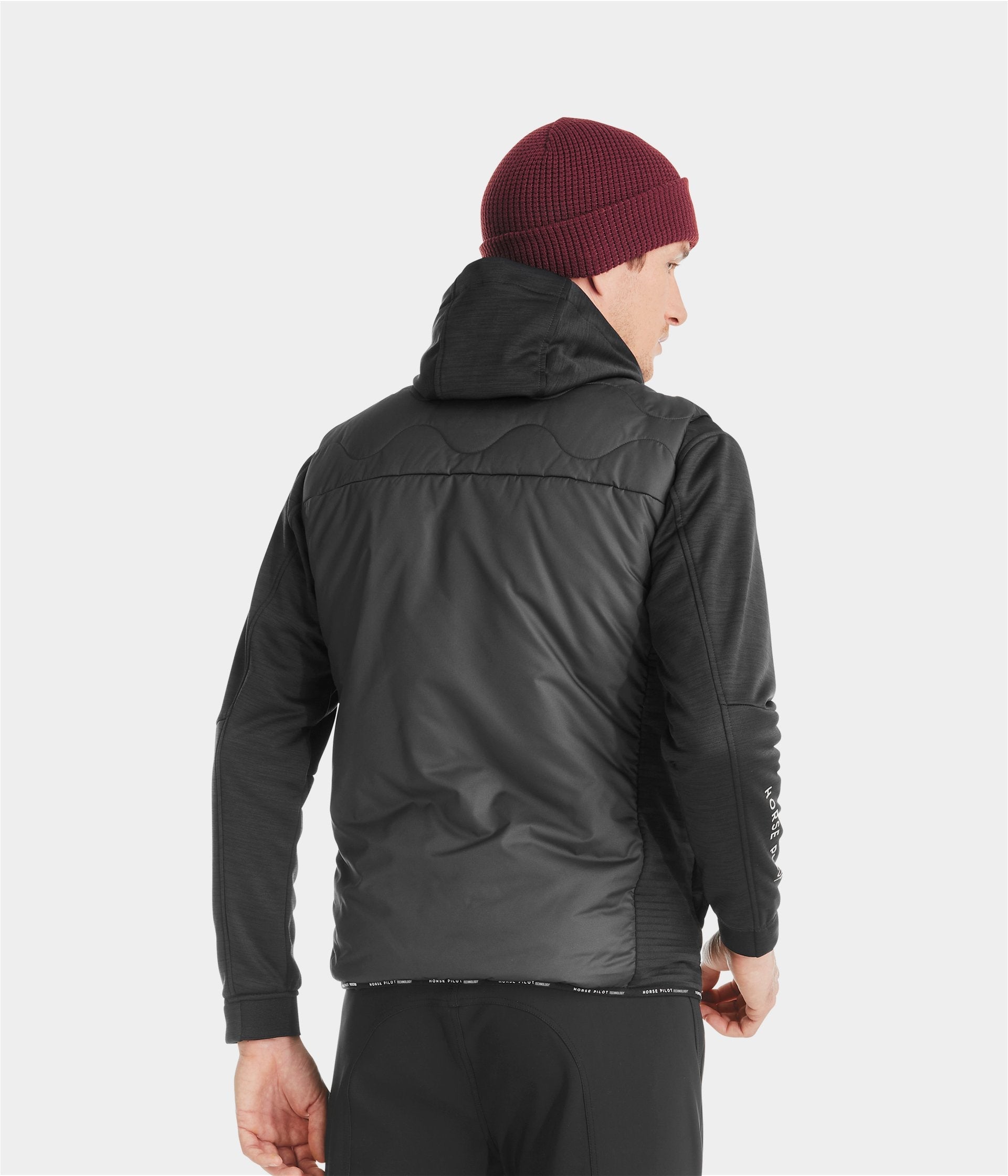 Horse Pilot Rider Vest Men - Black
