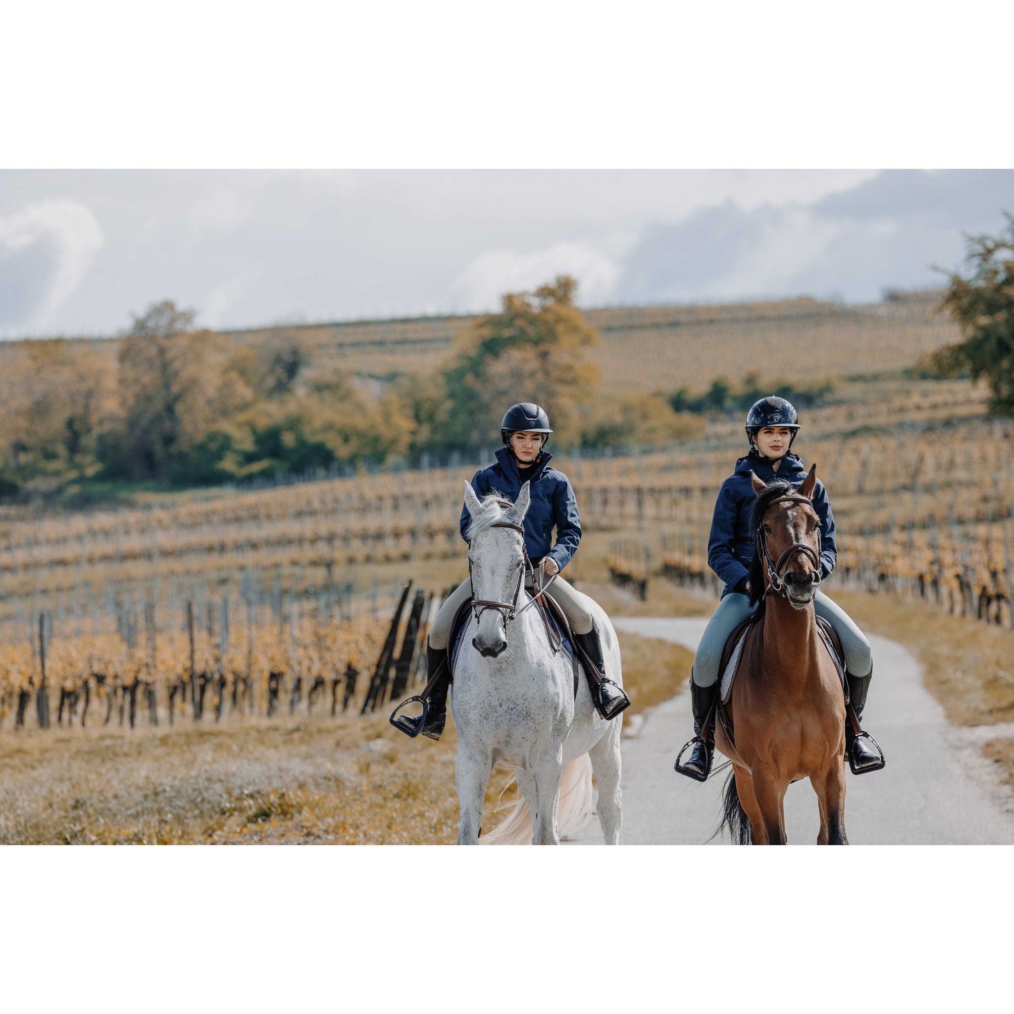 EQUITHÈME Maguy Parka - Ladies Navy blue 978722072