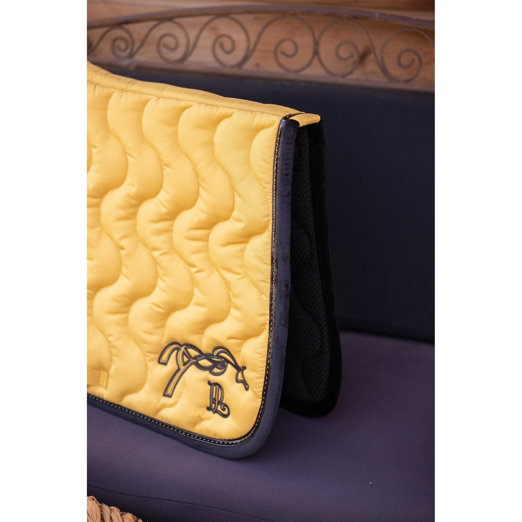 Pénélope Team Saddle Pad - All purpose Yellow/black 204801262