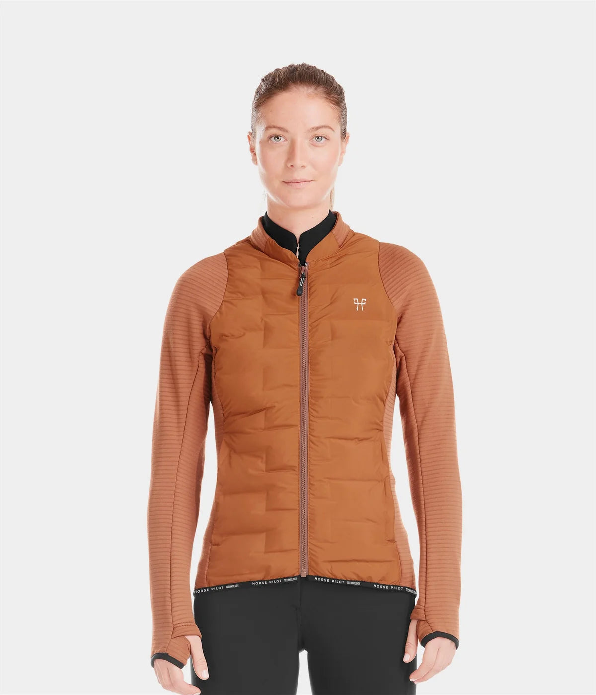 Horse Pilot Storm Jacket Women - Gold Brown