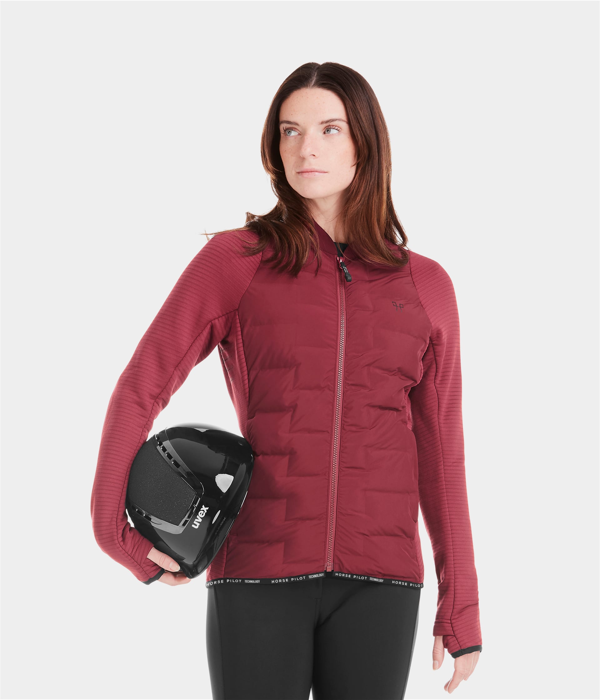 HORSE PILOT Storm Jacket Women - Dark Pink