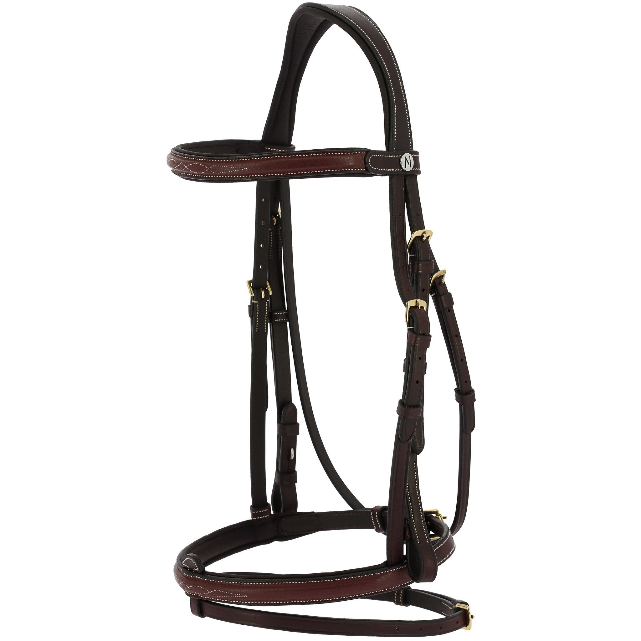 NORTON PRO Wellington Oiled Leather Bridle Havana 301844318