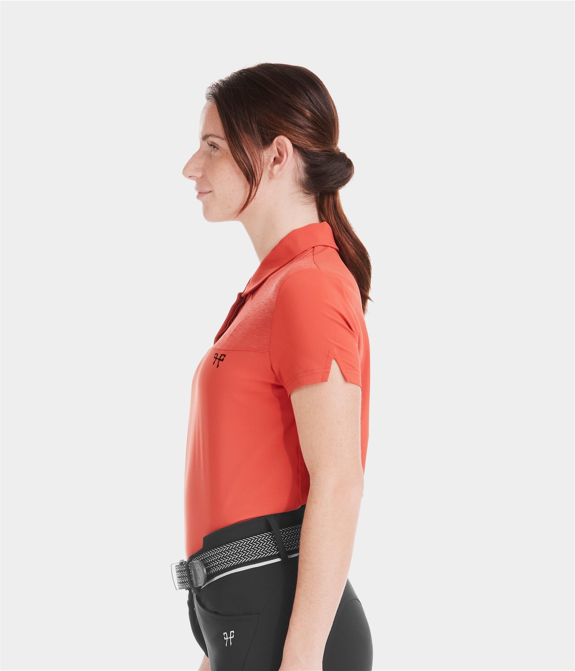 HORSE PILOT Ariia Polo Women - Dark Pink