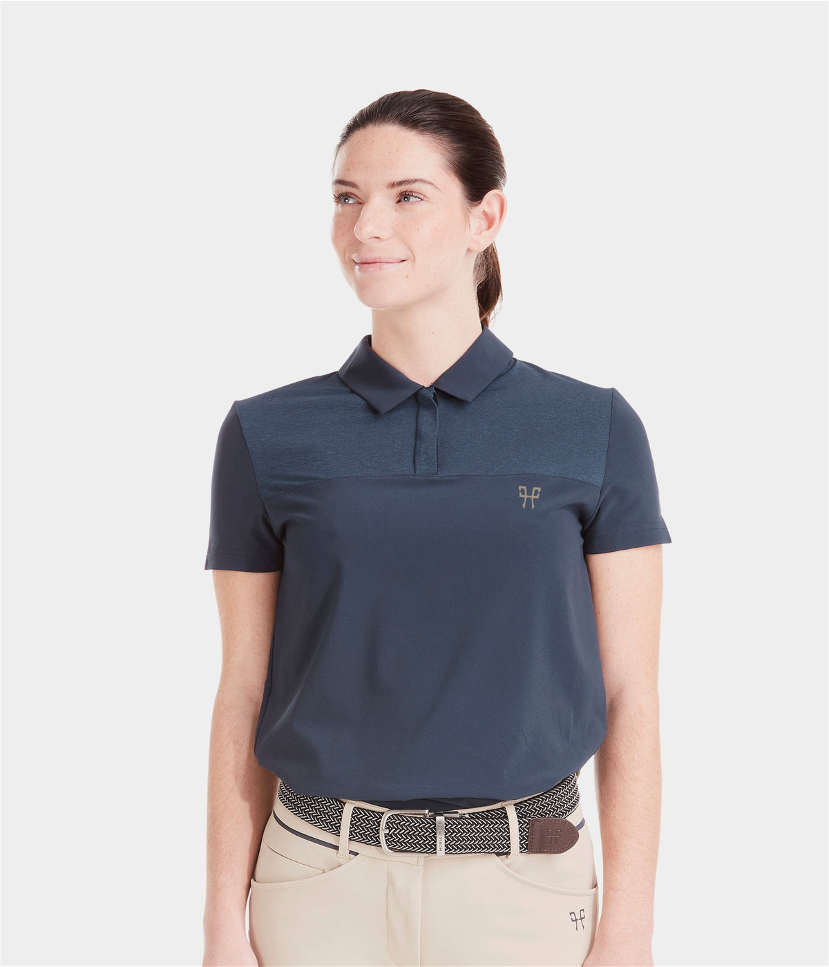 Horse Pilot Ariia Polo Women - Navy
