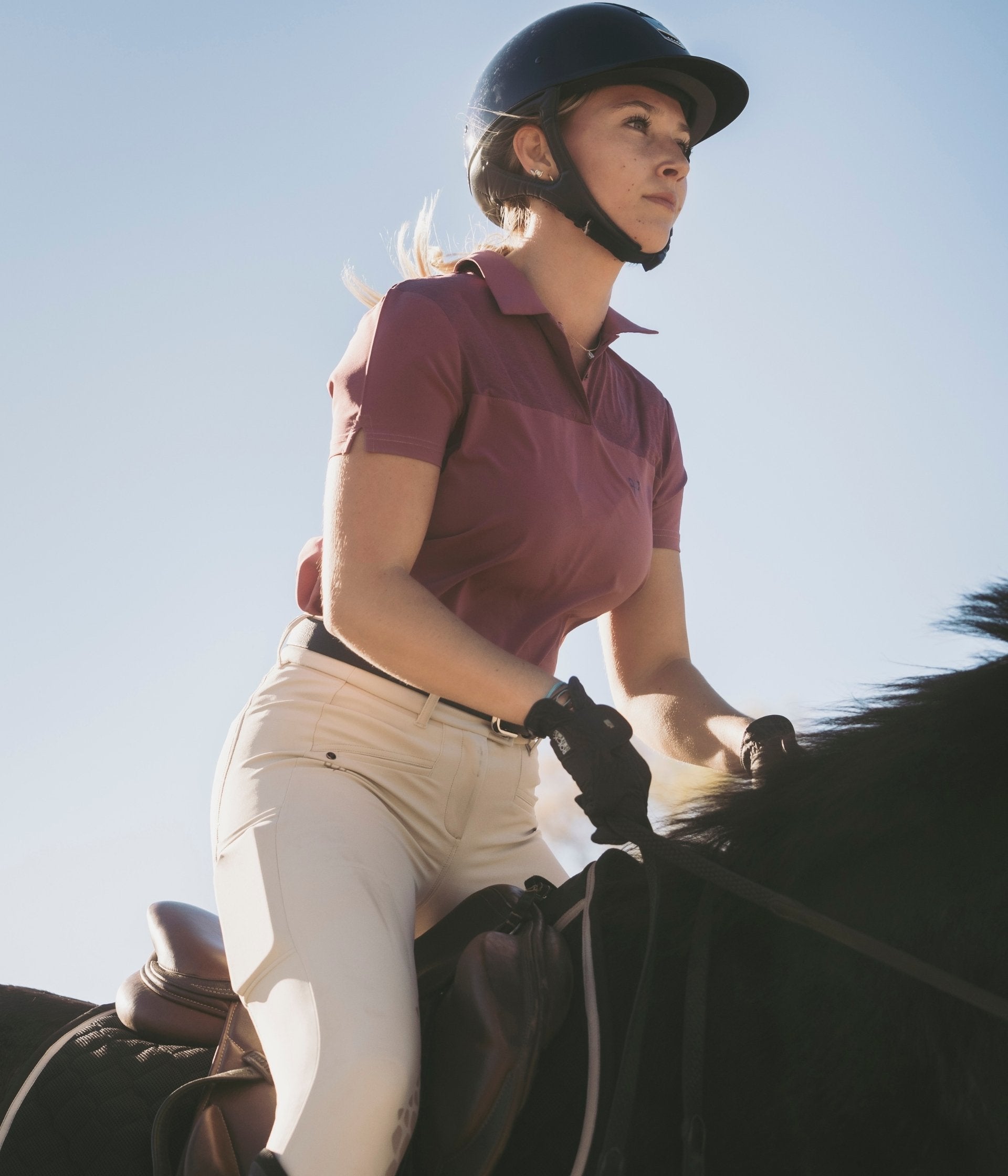 HORSE PILOT Ariia Polo Women - Navy