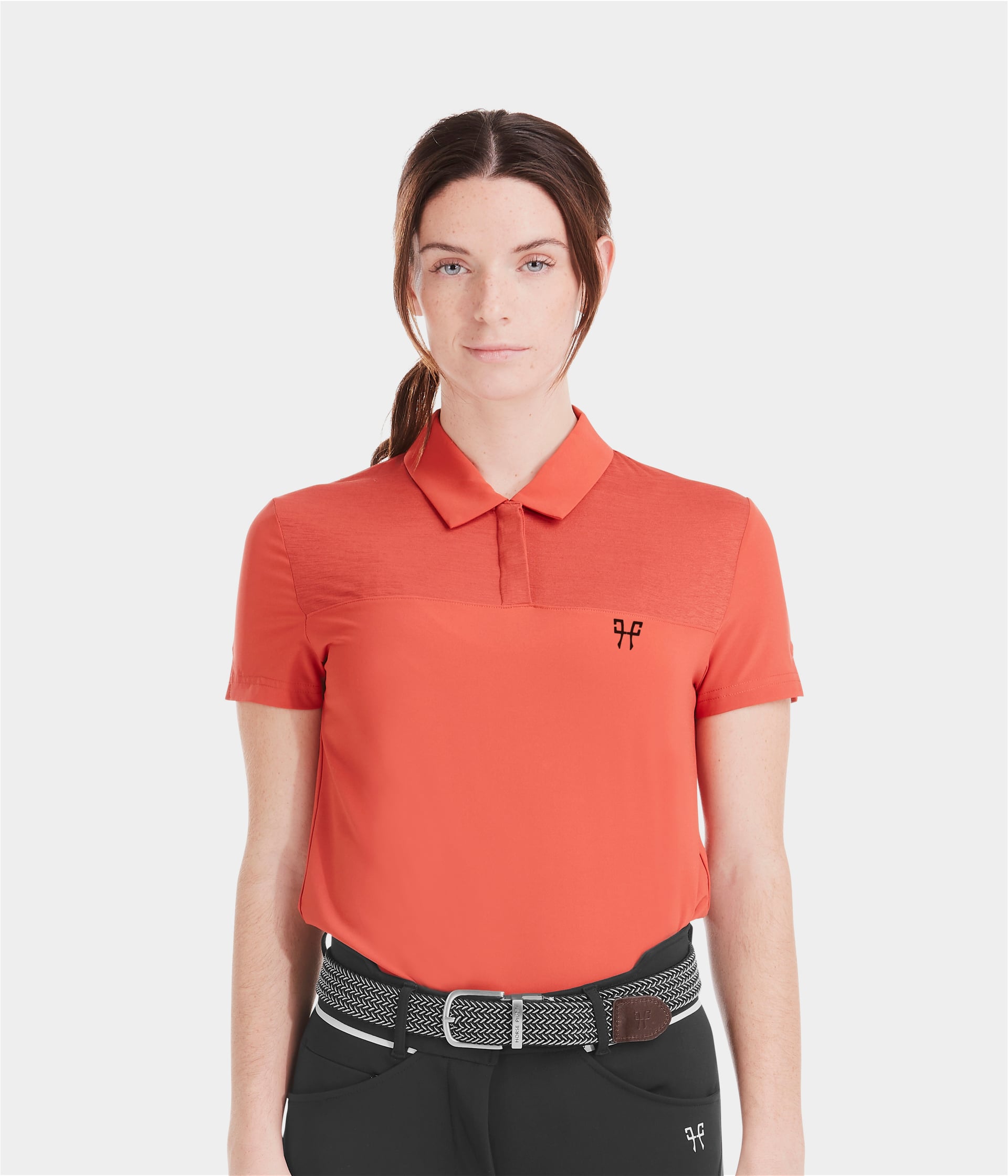 HORSE PILOT Ariia Polo Women - Dark Pink