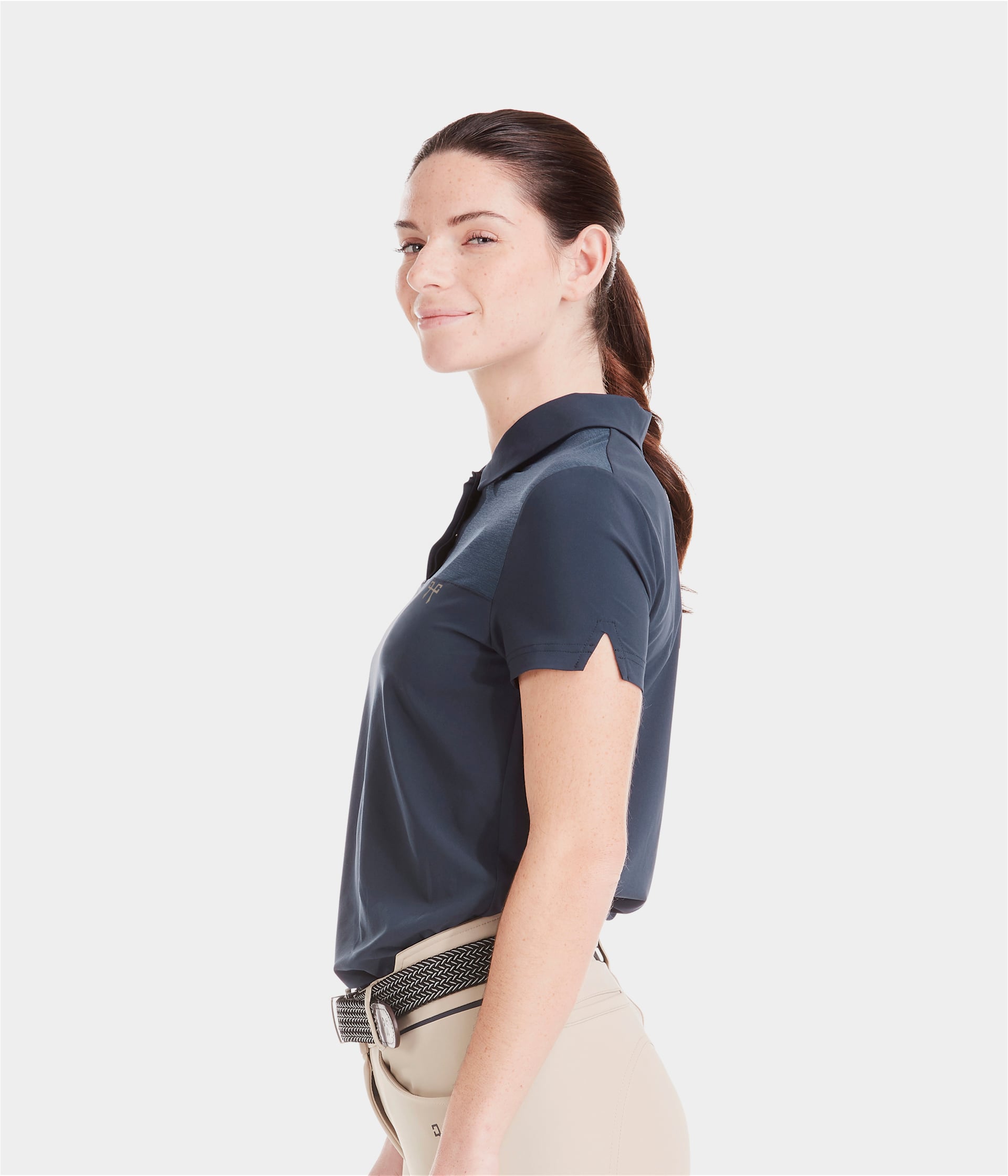 Horse Pilot Ariia Polo Women - Navy