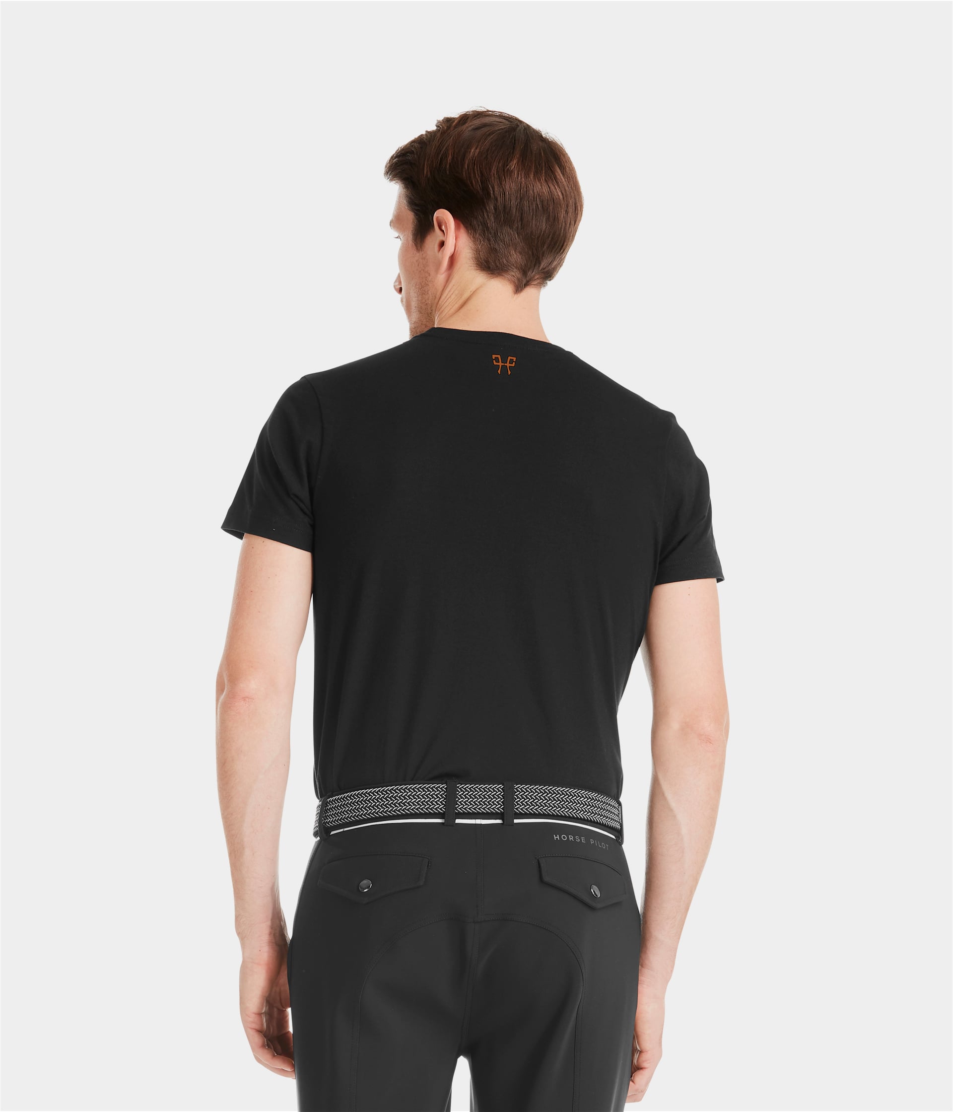 Horse Pilot Team Shirt Men - Black