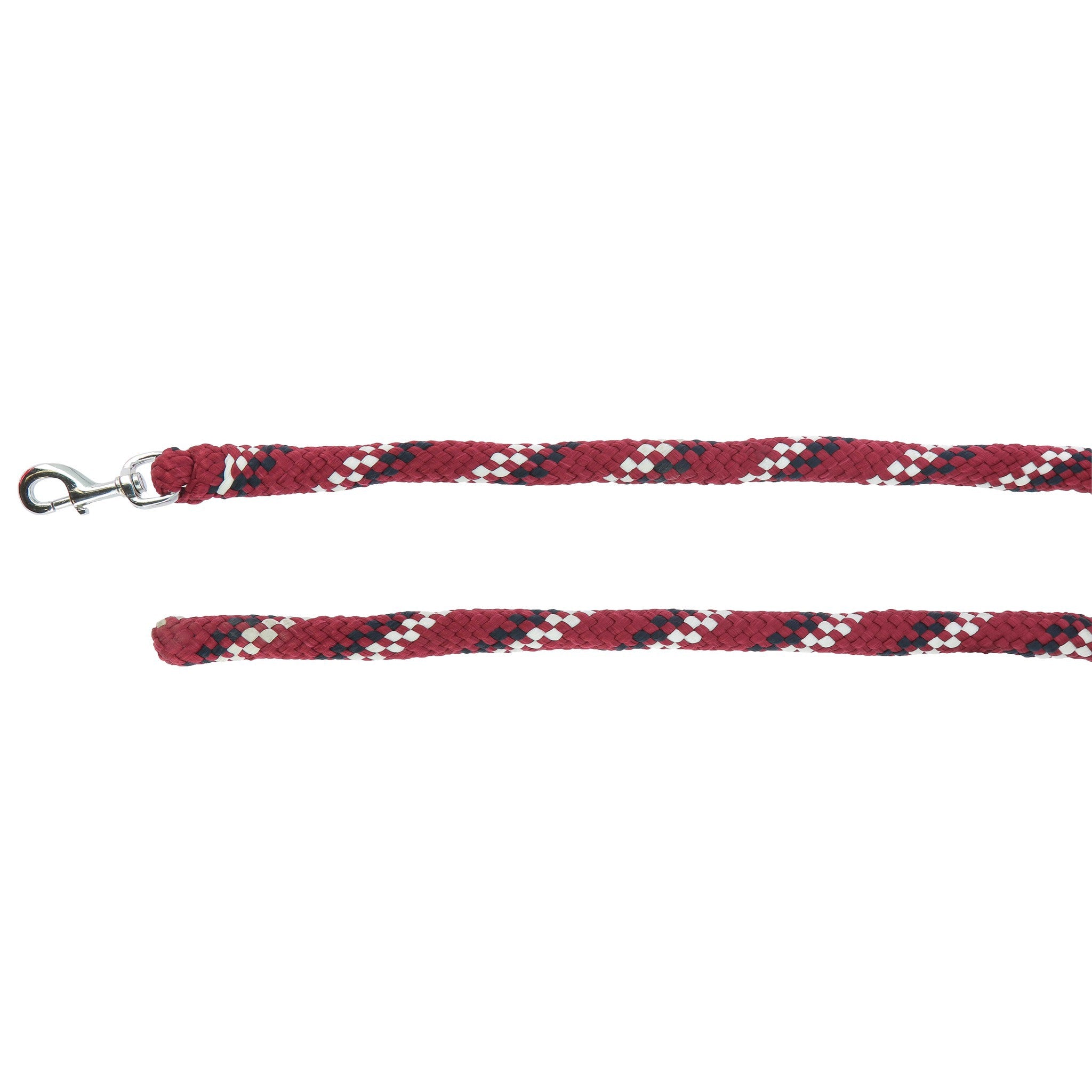 EQUITHÈME Ligne Lead rope Burgundy/navy/white 520061330