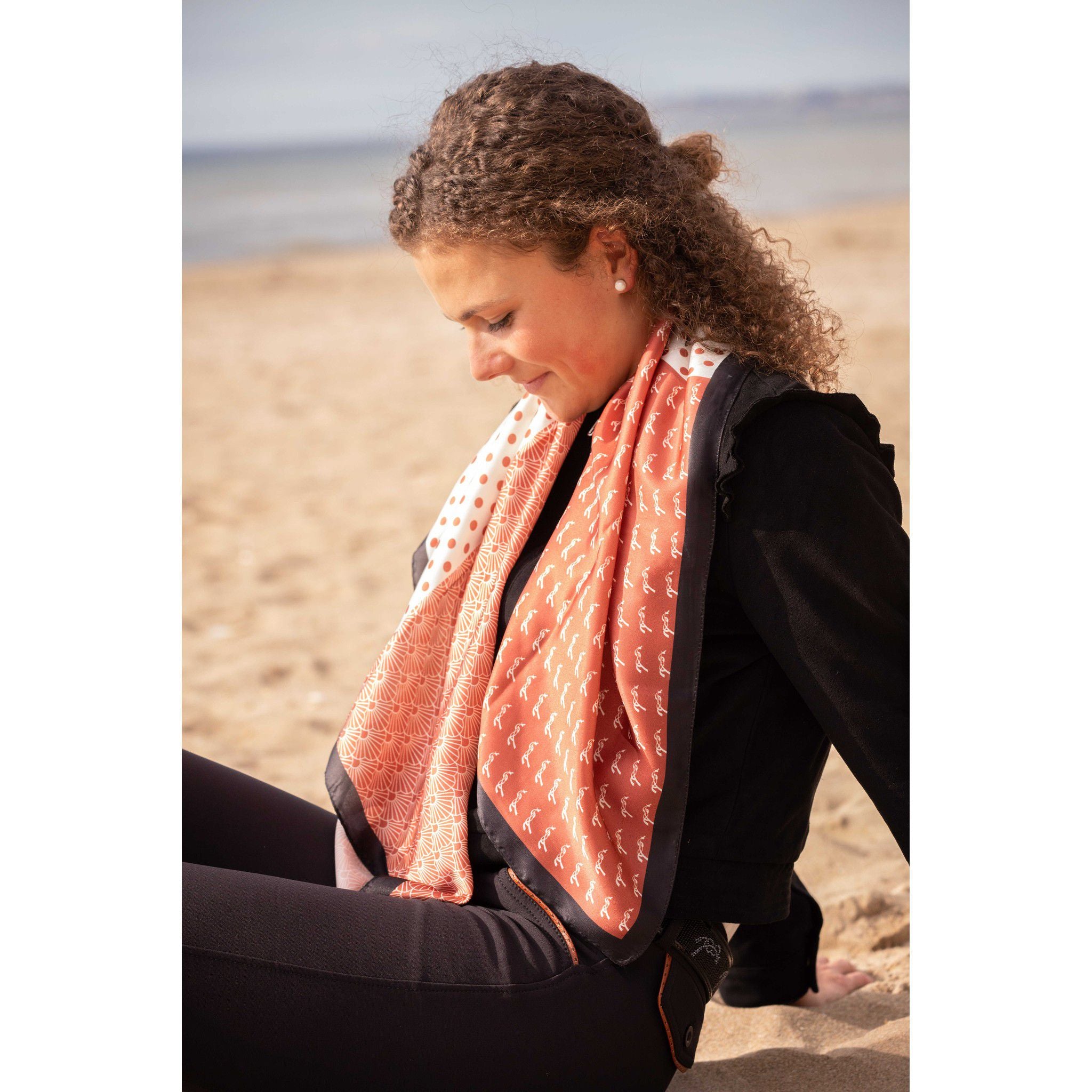 Pénélope Mya Scarf Rust / ecru 985854024