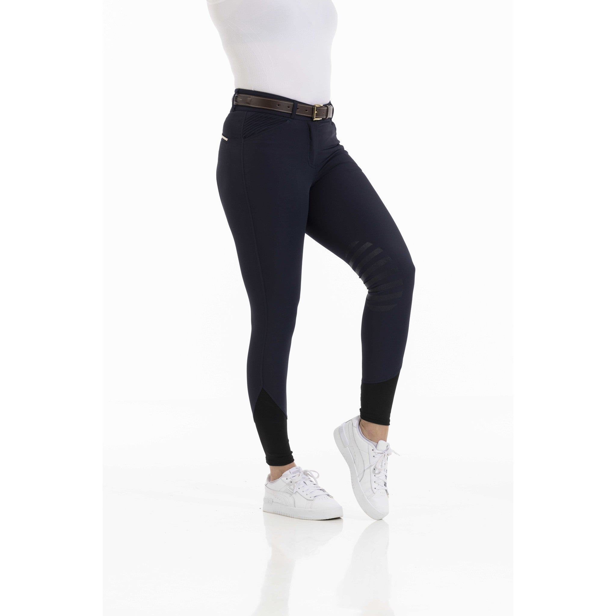 EQUITHÈME Joséphine Riding Pants - Women - Navy blue - 979460736_packshot_5