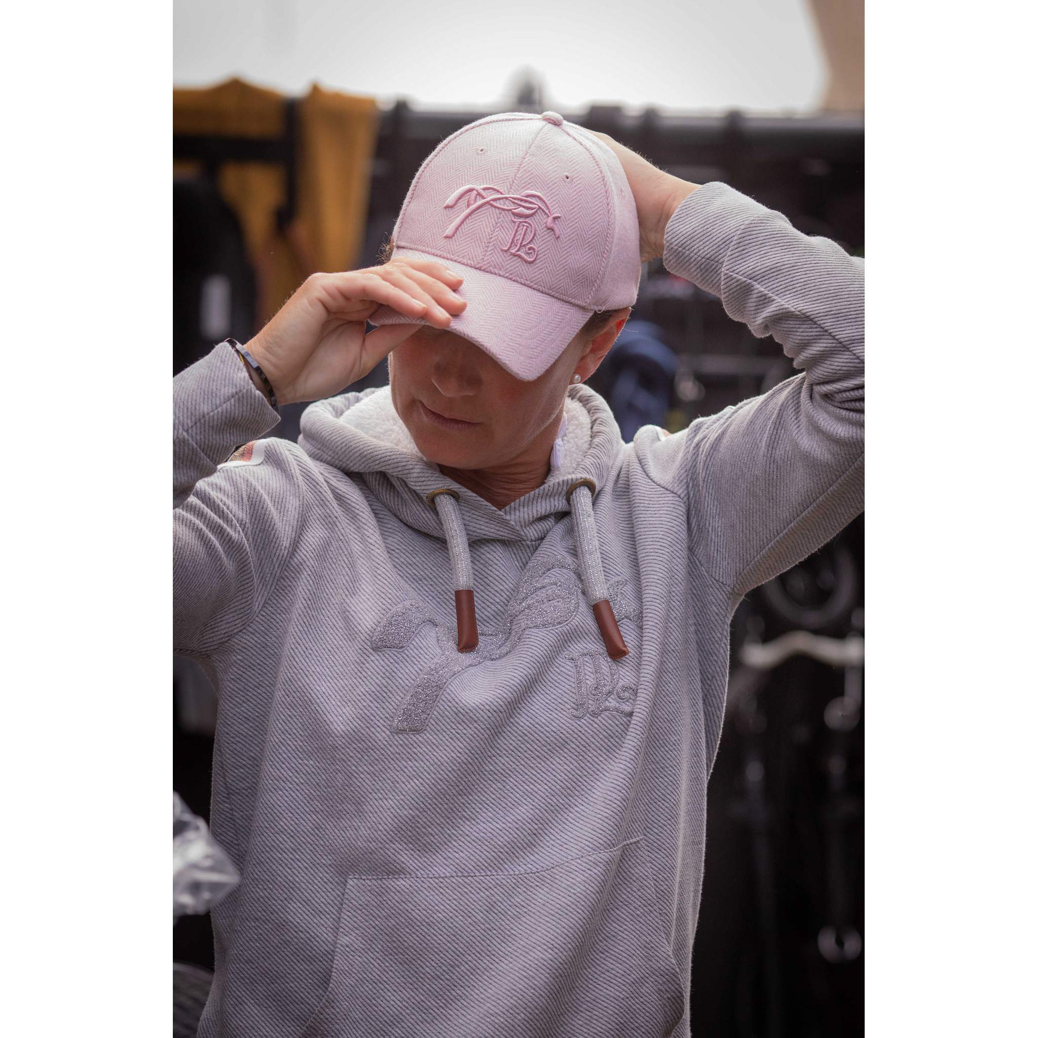 Pénélope Naomi Chevron Cap Pink 993809013