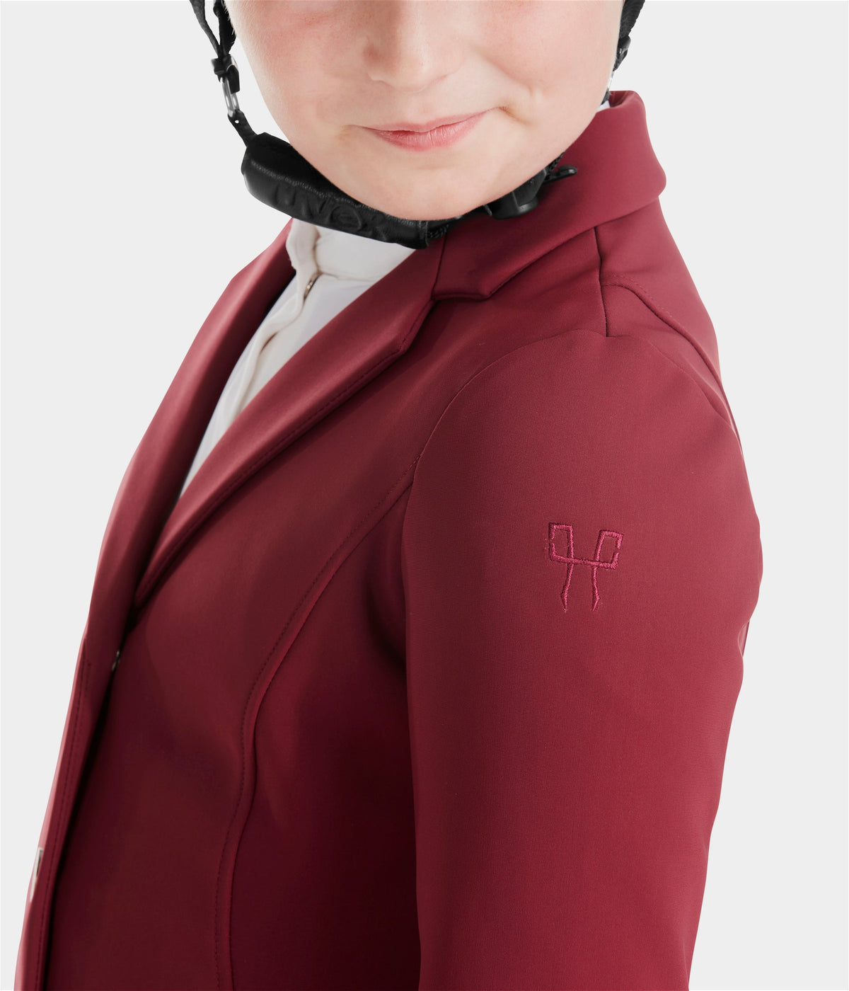 Horse Pilot Aerotech Jacket Girl - Dark Red