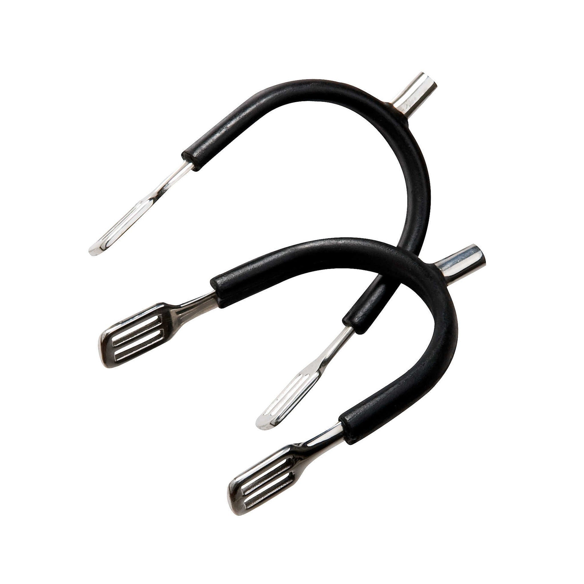 Feeling rubber covered spurs, stainless steel 920680015